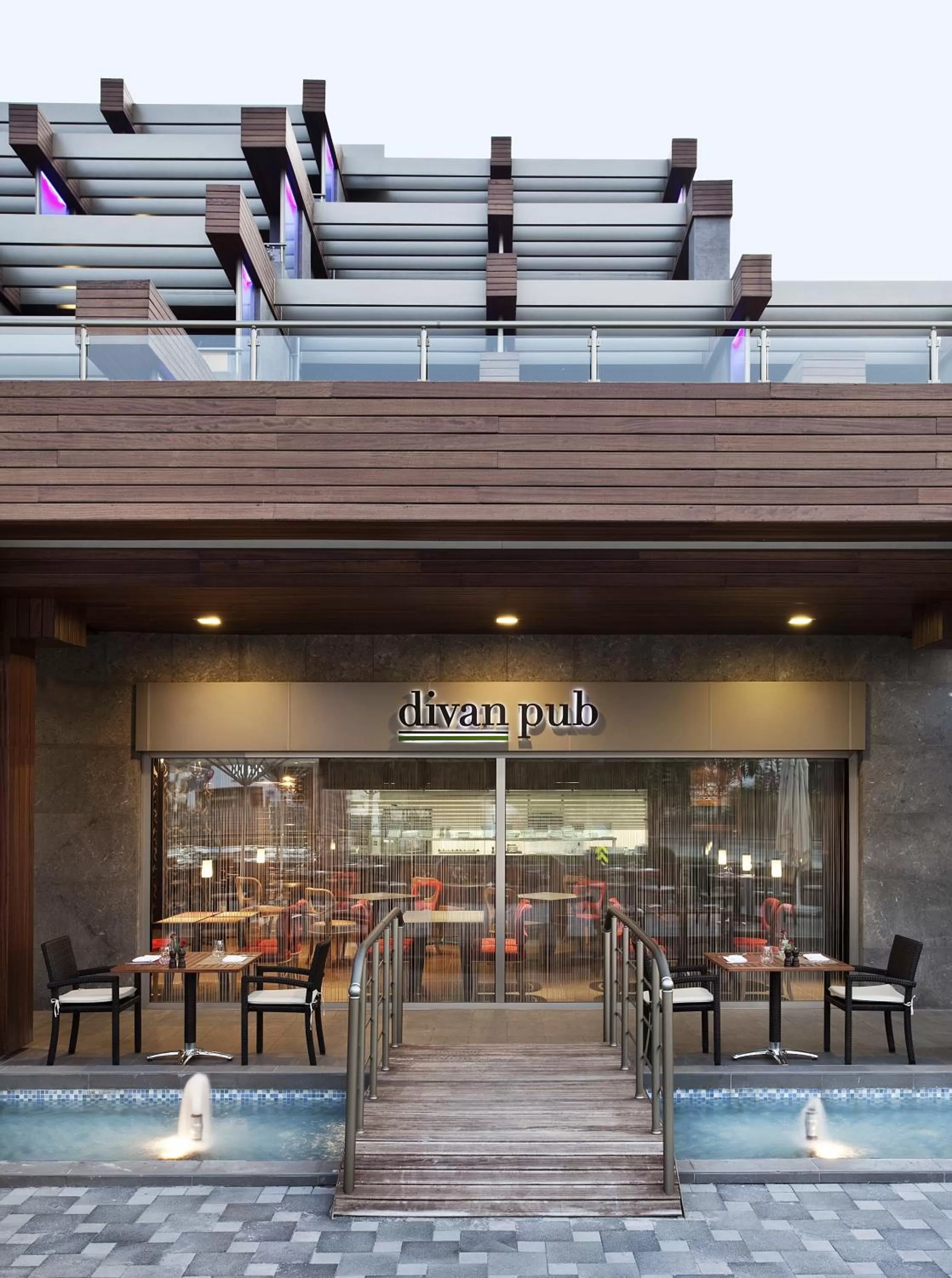 Balcony/Terrace in Divan Bursa