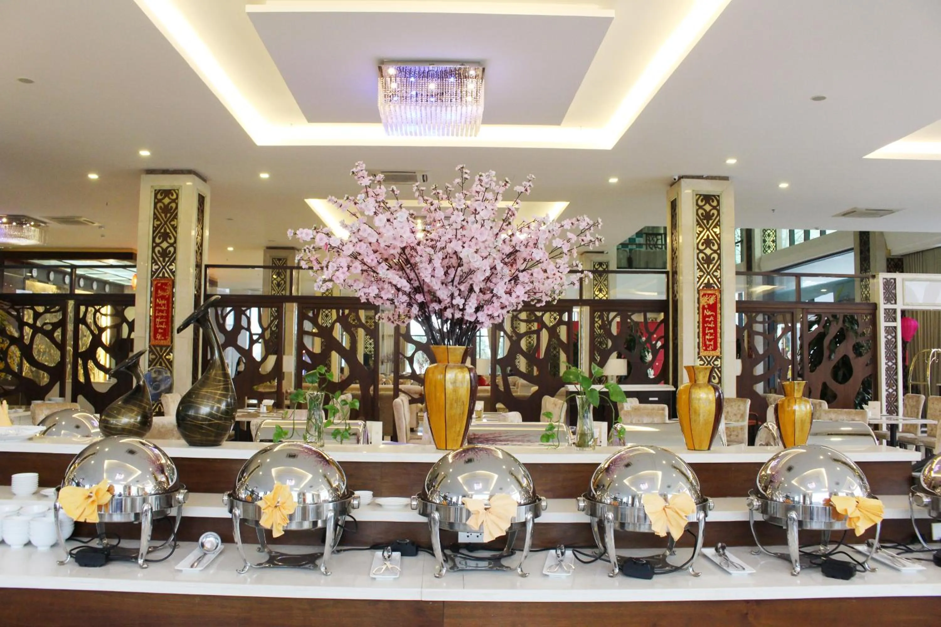 Buffet breakfast in Muong Thanh Grand Thanh Hoa Hotel