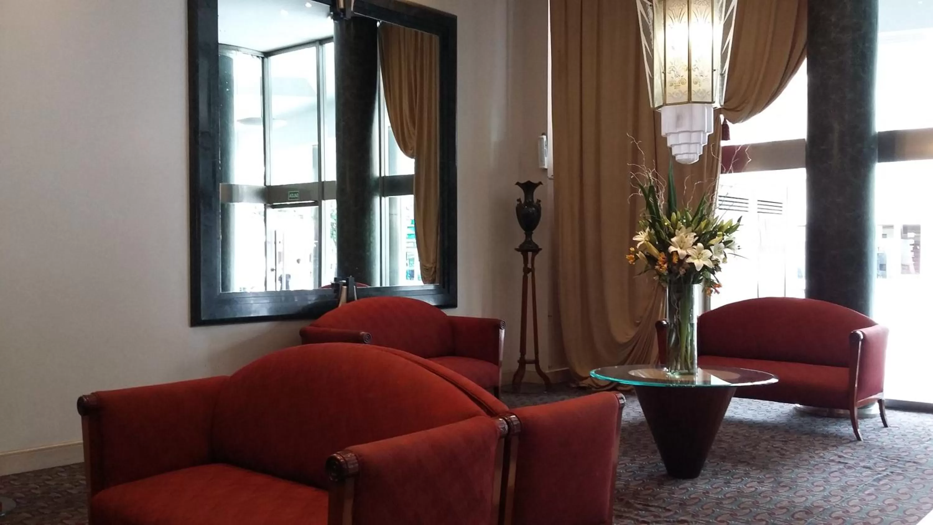 Lobby or reception in Abasto Hotel