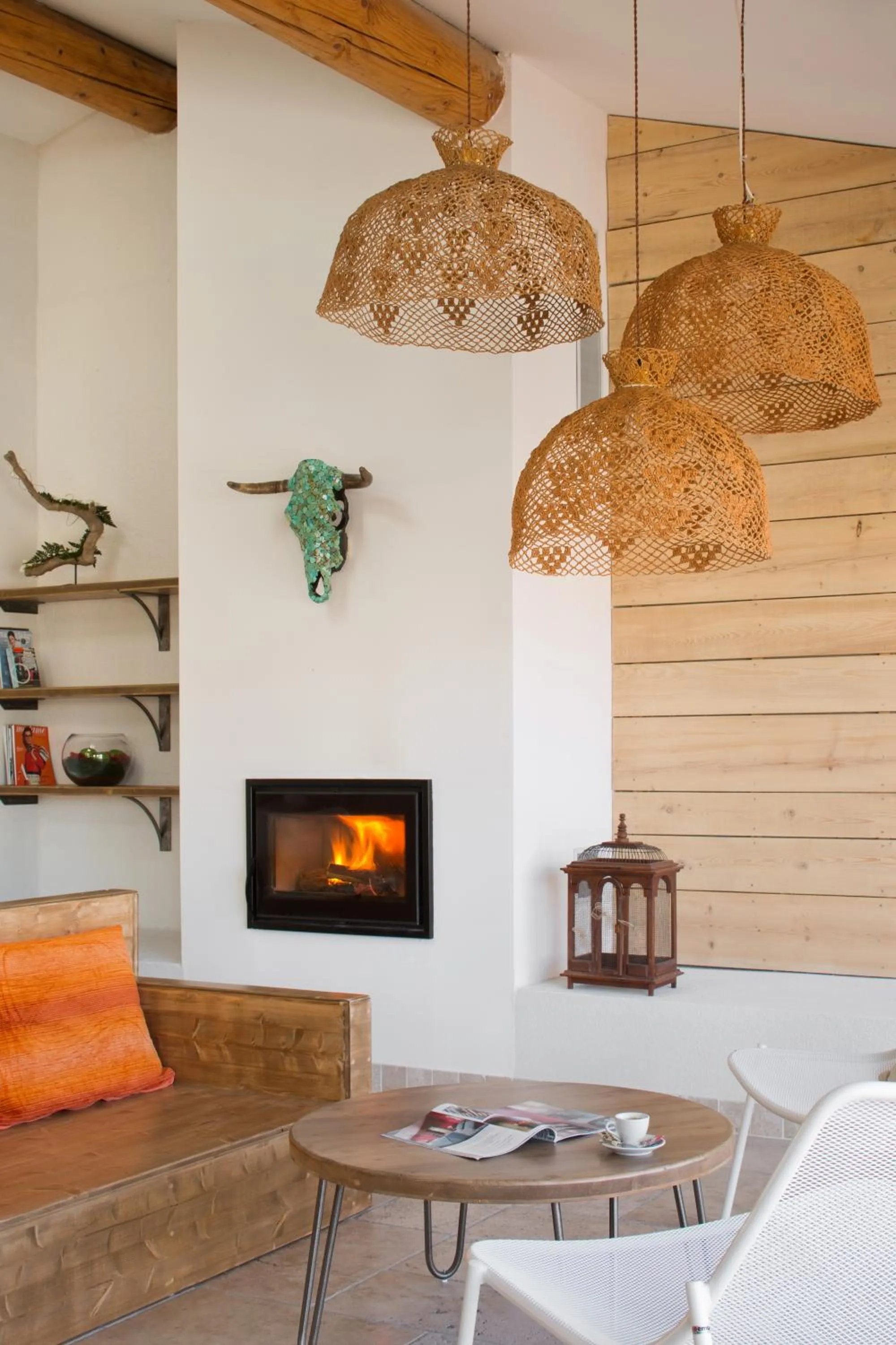 Lobby or reception in Le Mas de Cocagne