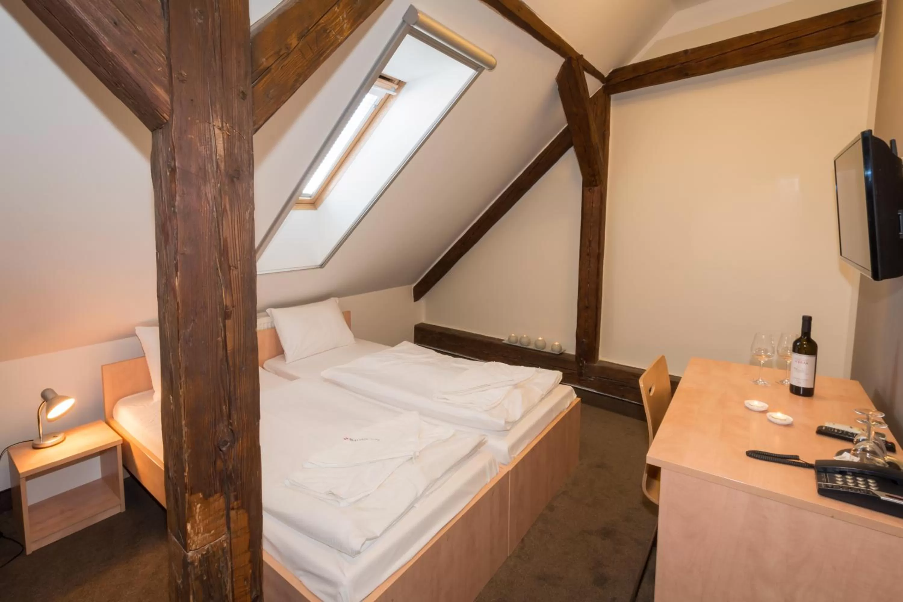 Bedroom, Bed in Relax Hotel Stork