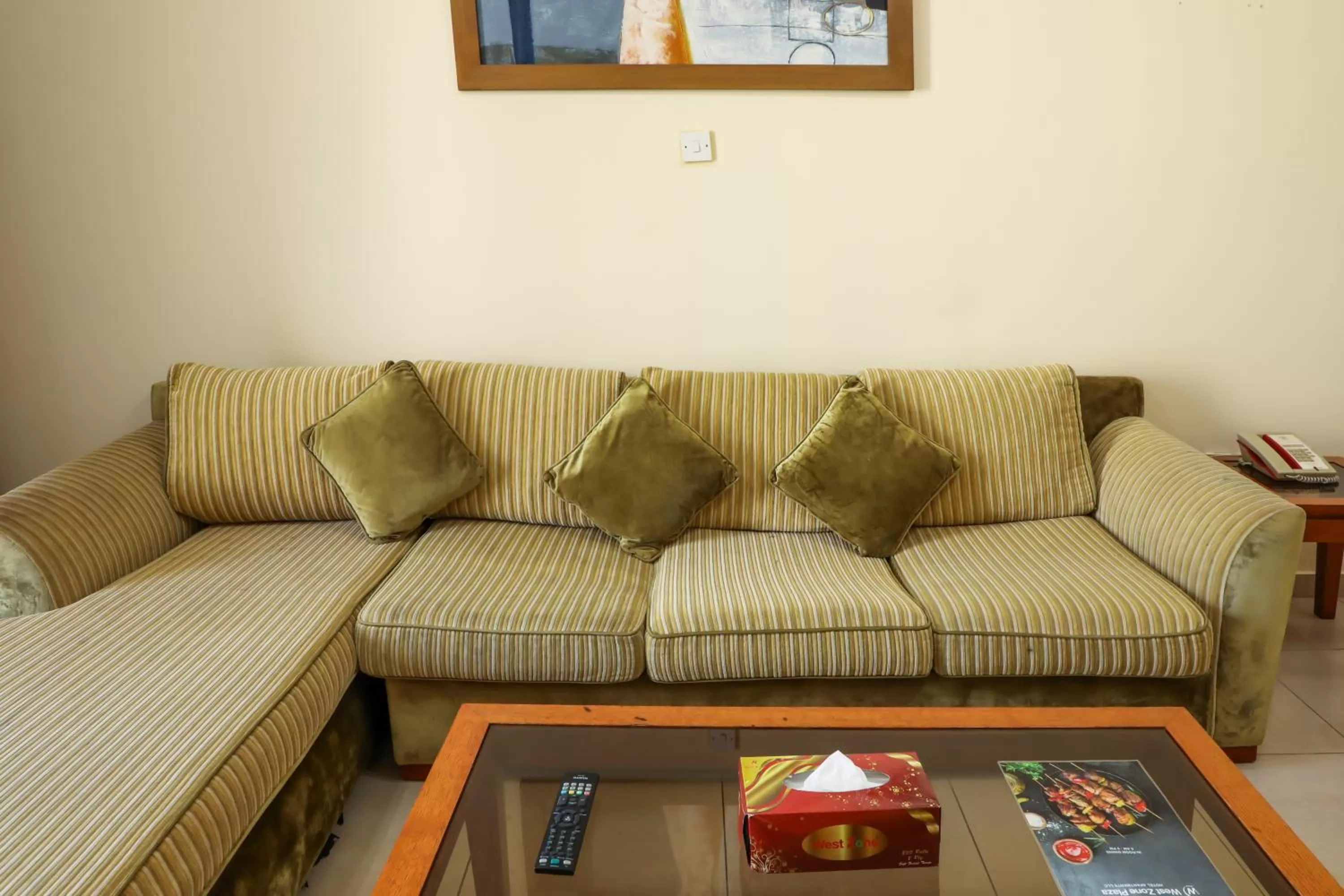 Living room in Wescott Plaza Hotel Apartments LLC Formerly West Zone Plaza Hotel Apts