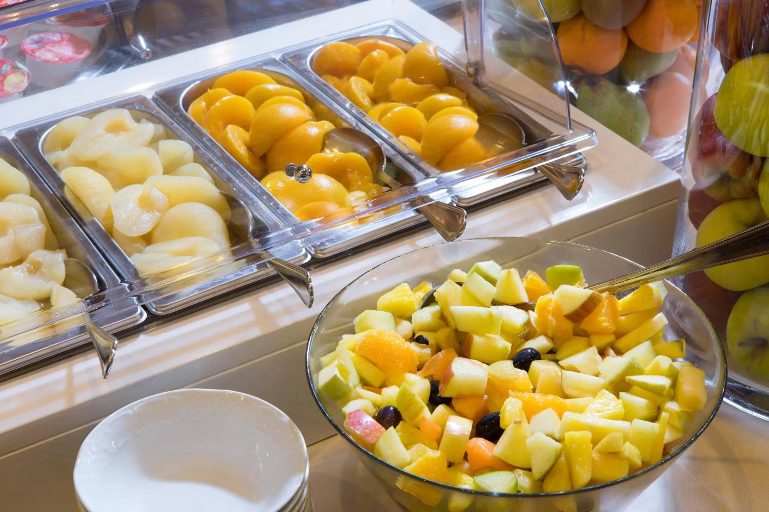 Buffet breakfast in Best Western Hotel Tritone