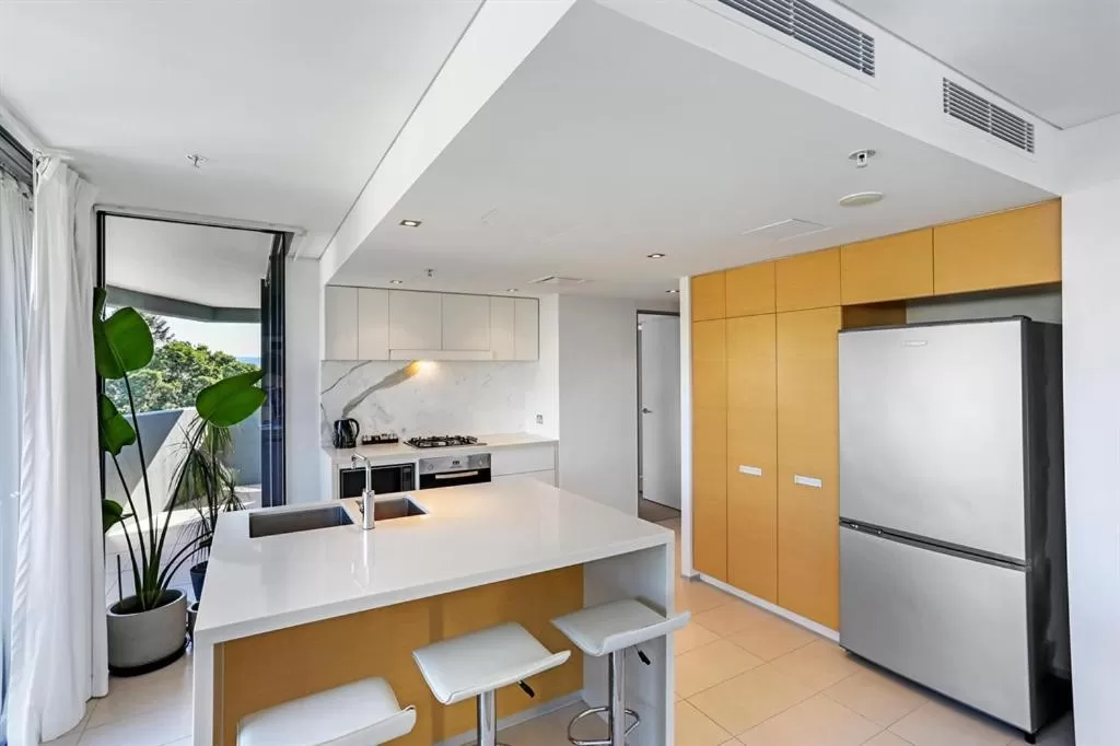 Kitchen or kitchenette in Ambience on Burleigh Beach