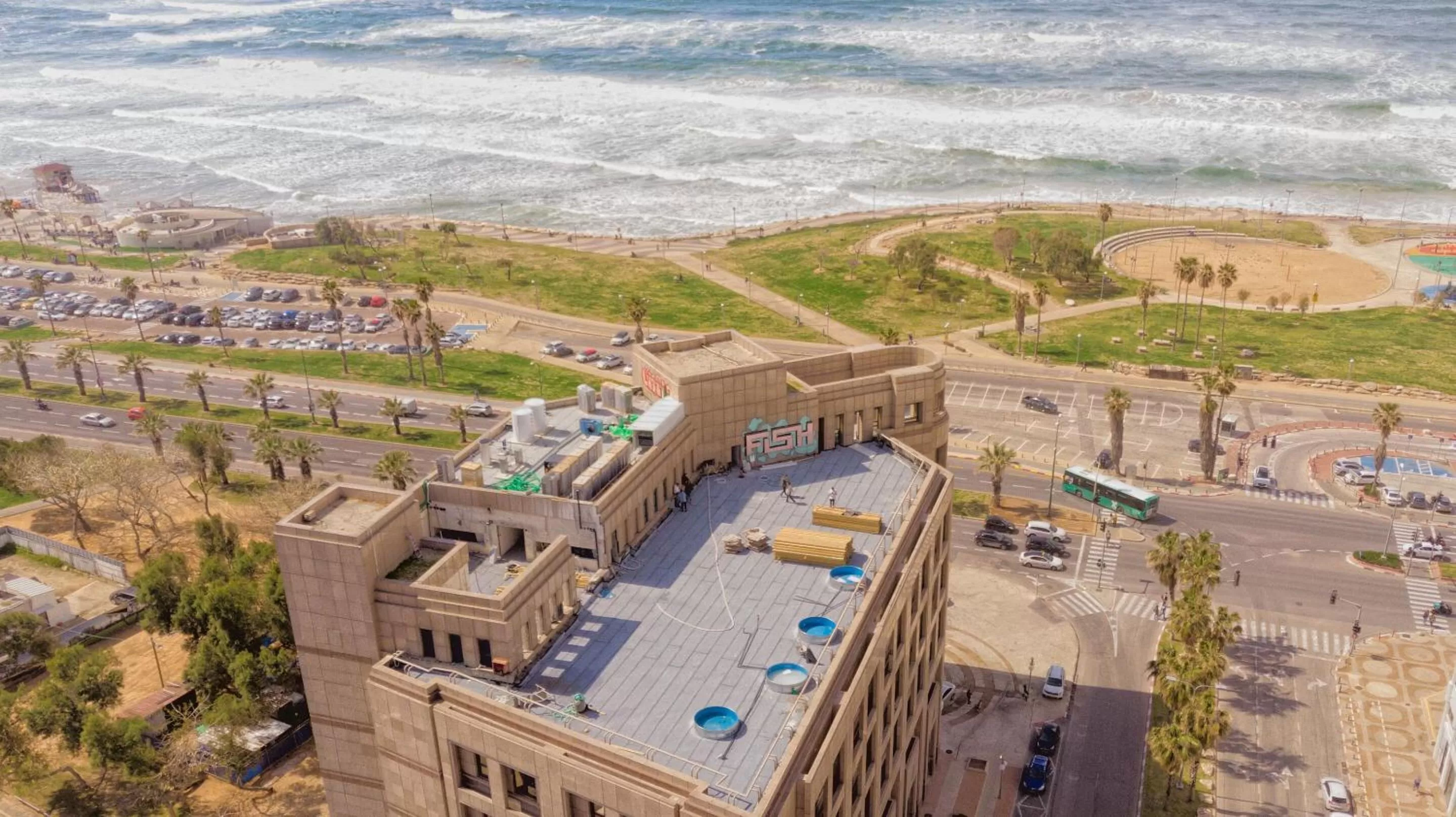 Property building in Selina Tel Aviv Beach