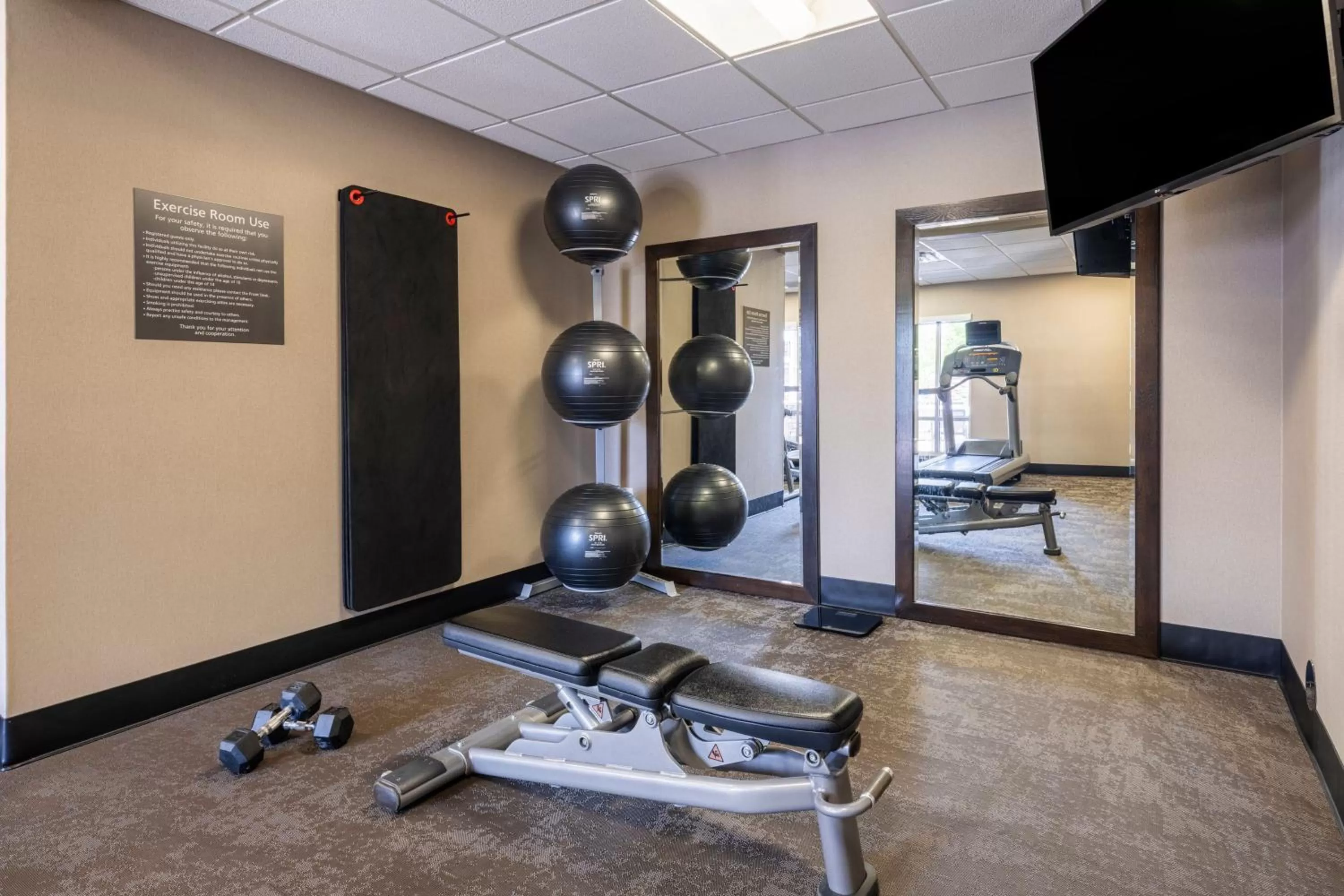 Fitness centre/facilities in Residence Inn by Marriott Bloomington