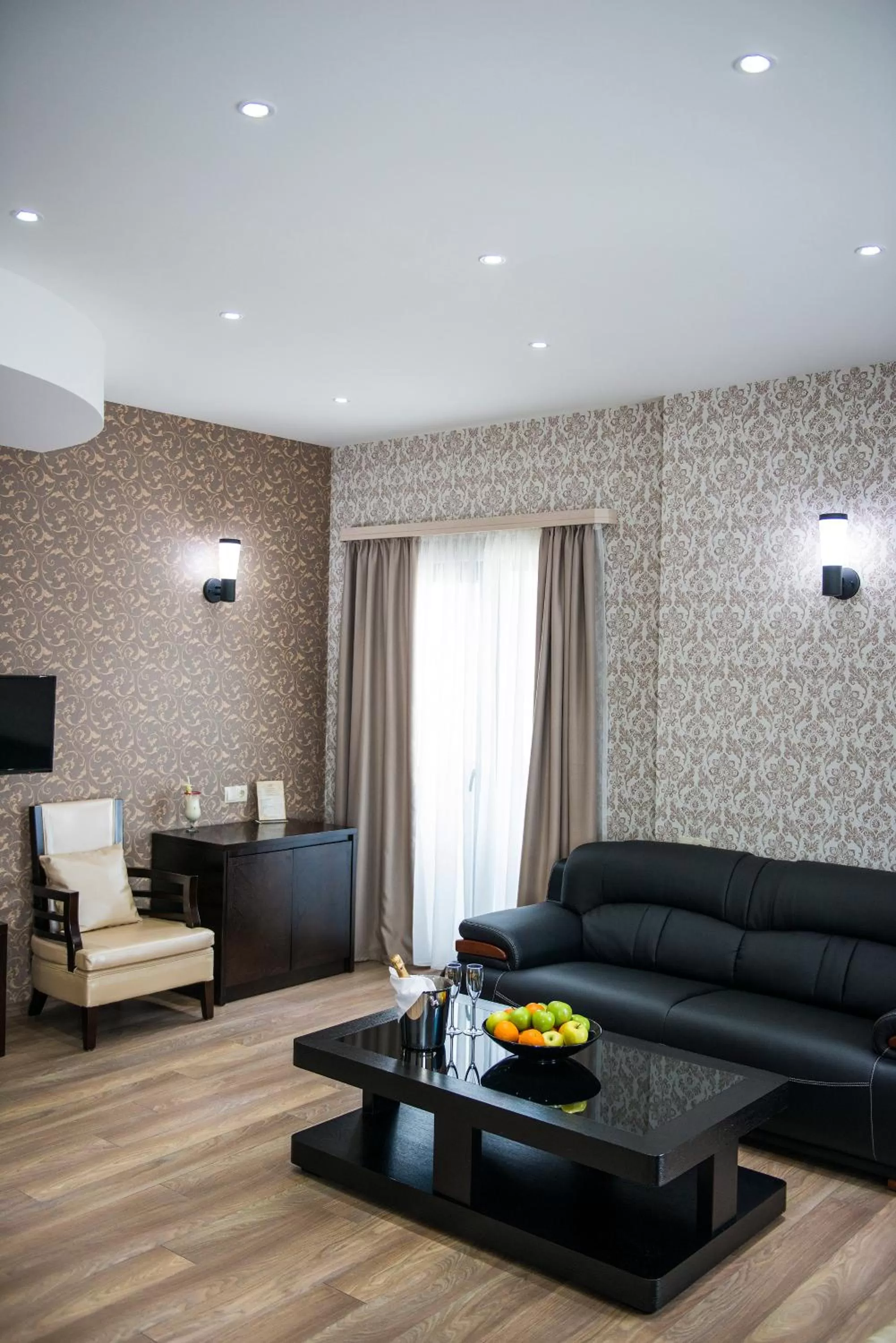 Seating area in Tbilisi Inn