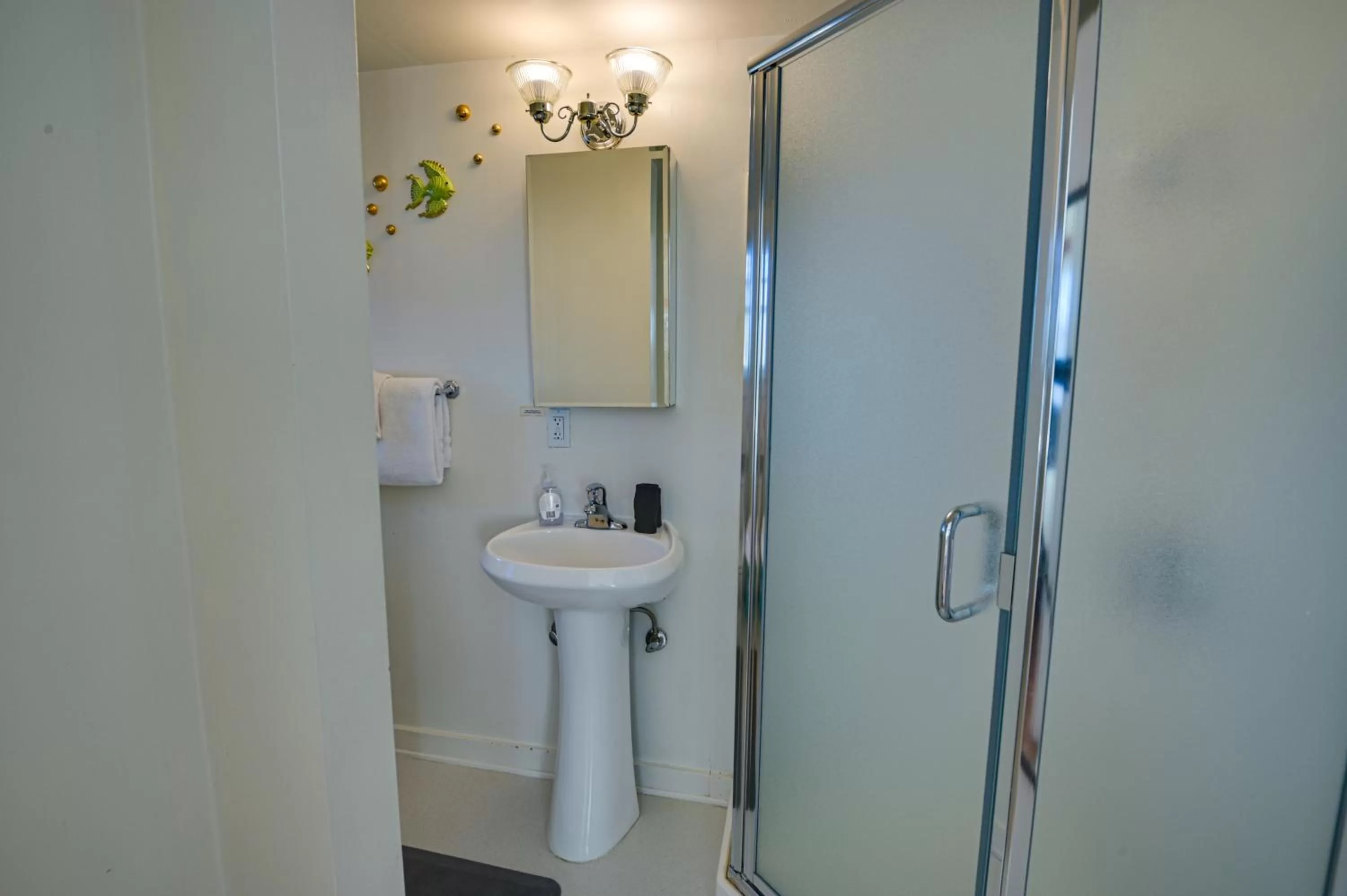 Shower in The Captains Quarters