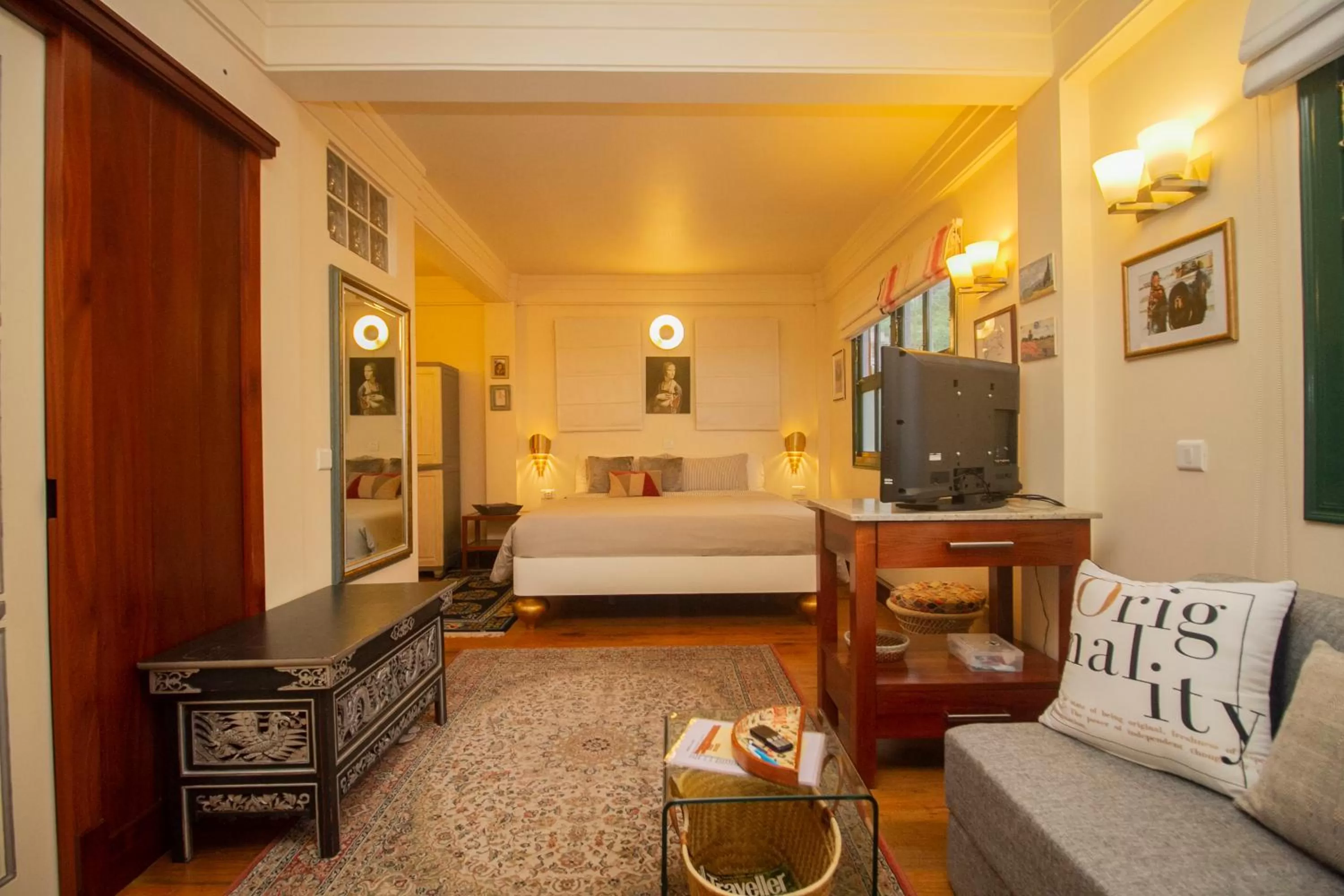 Bedroom, Bed in Amritara Luxury Villa Tosca, Gangtok