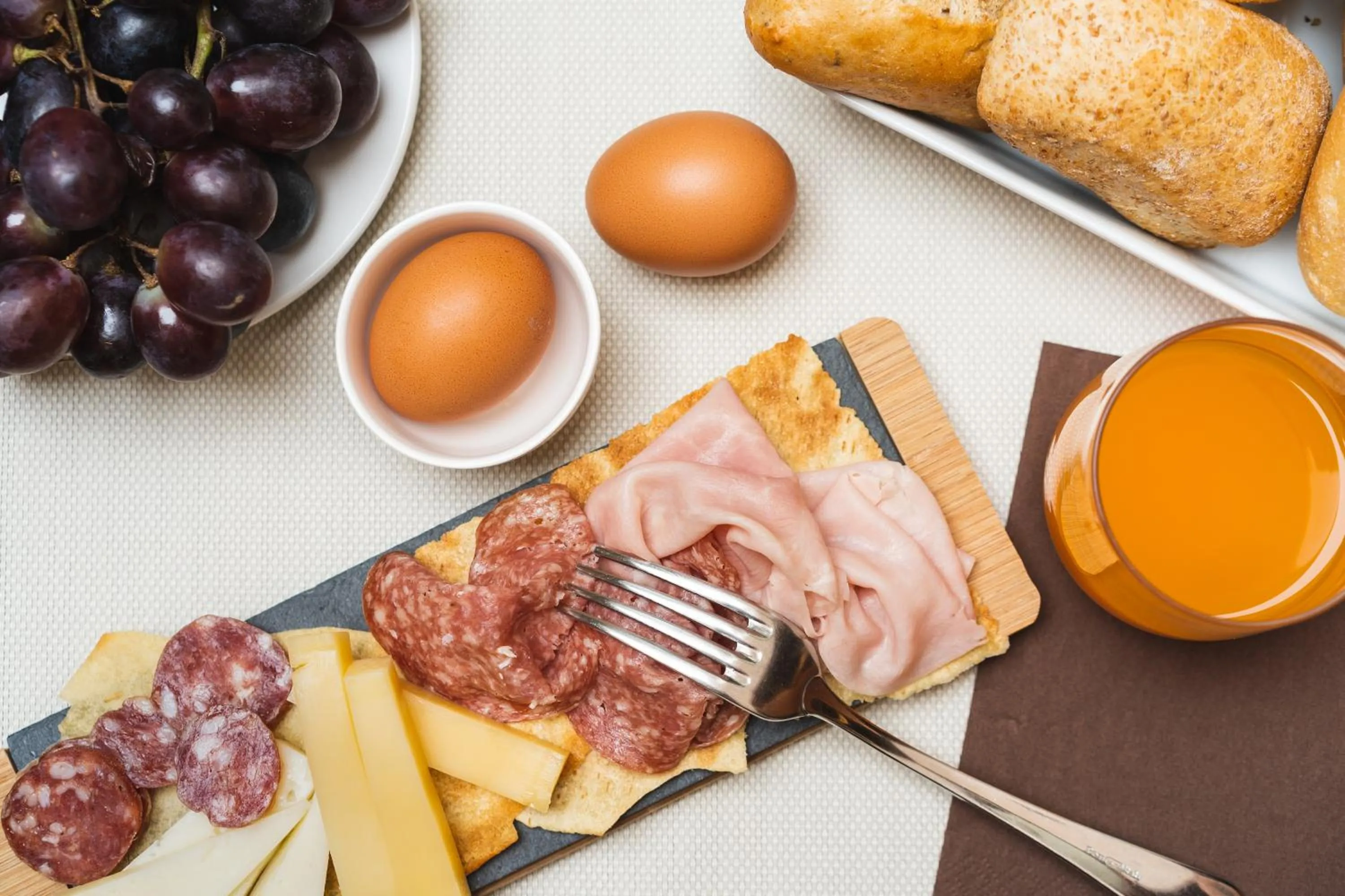 Continental breakfast in La Locanda Del Conte Mameli - Boutique Hotel & Suite SPA
