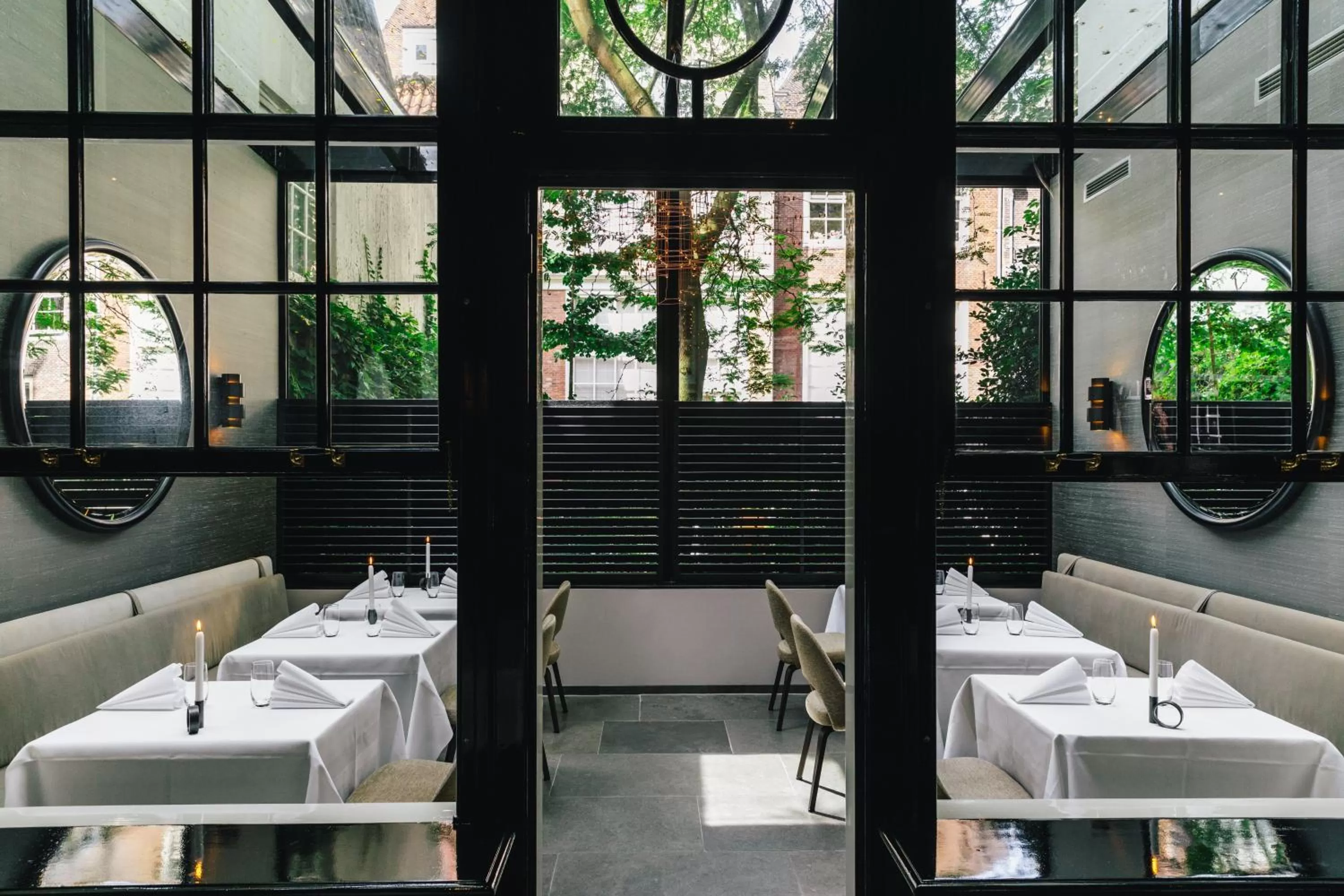 Patio in The Dylan Amsterdam - The Leading Hotels of the World