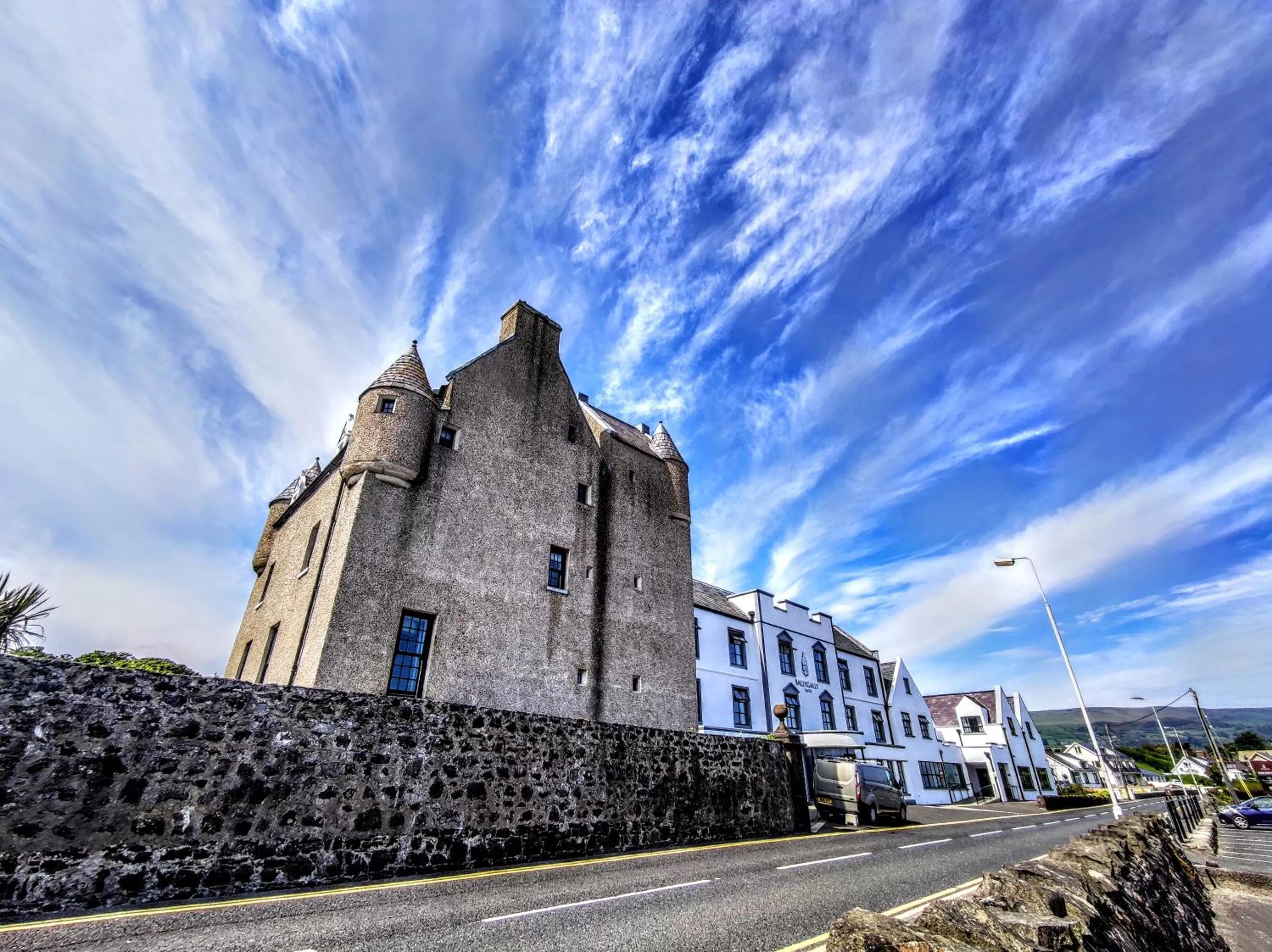 Property building in Ballygally Castle