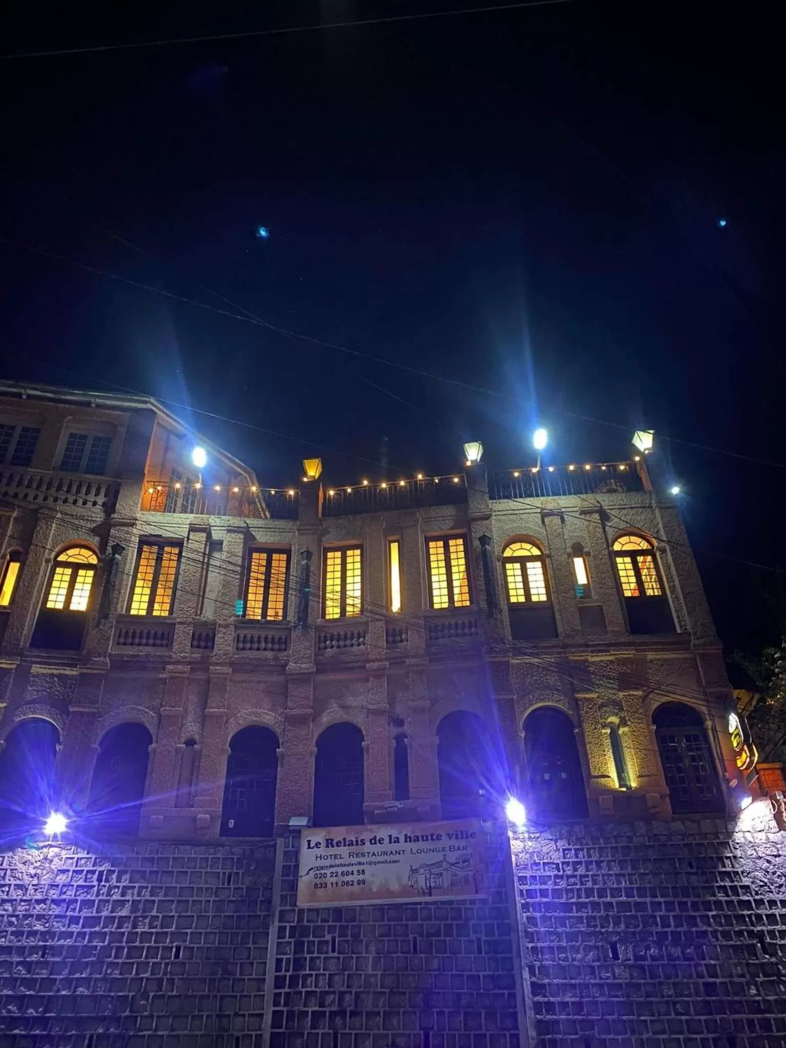 Swimming Pool in Relais De La Haute Ville Tana
