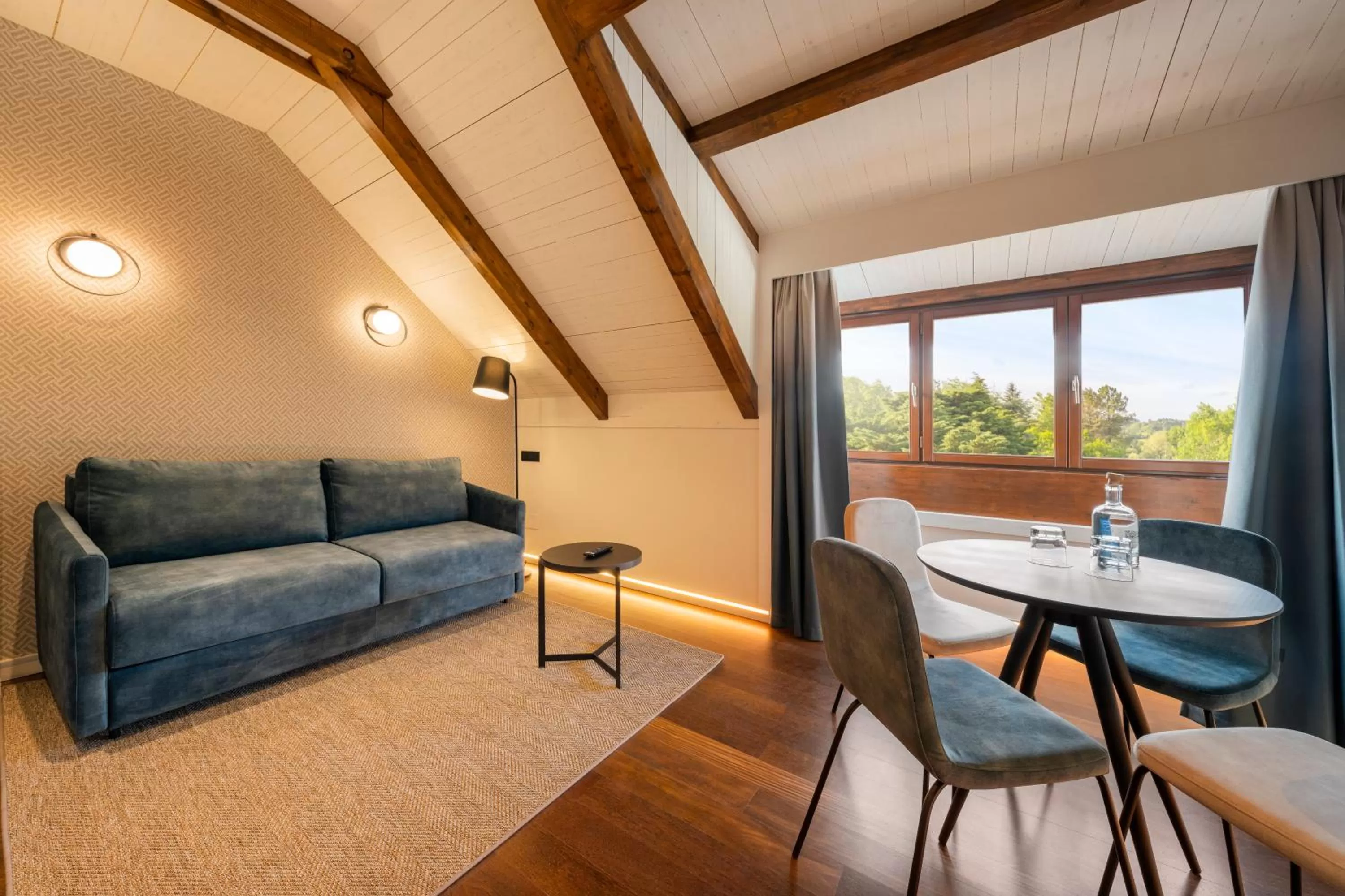 Living room in Iberik Gran Balneario de Guitiriz