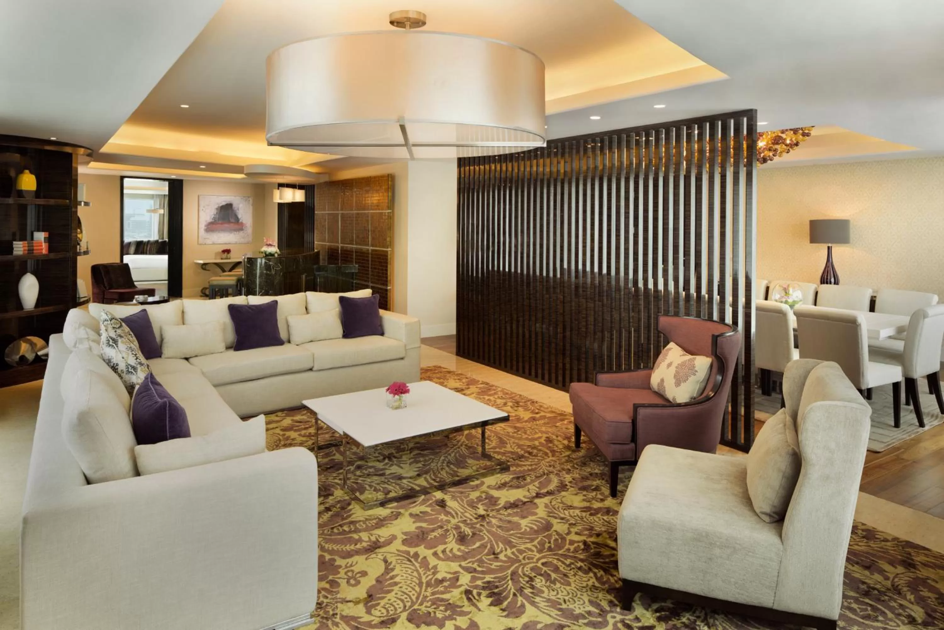 Living room in Millennium Al Rawdah Hotel