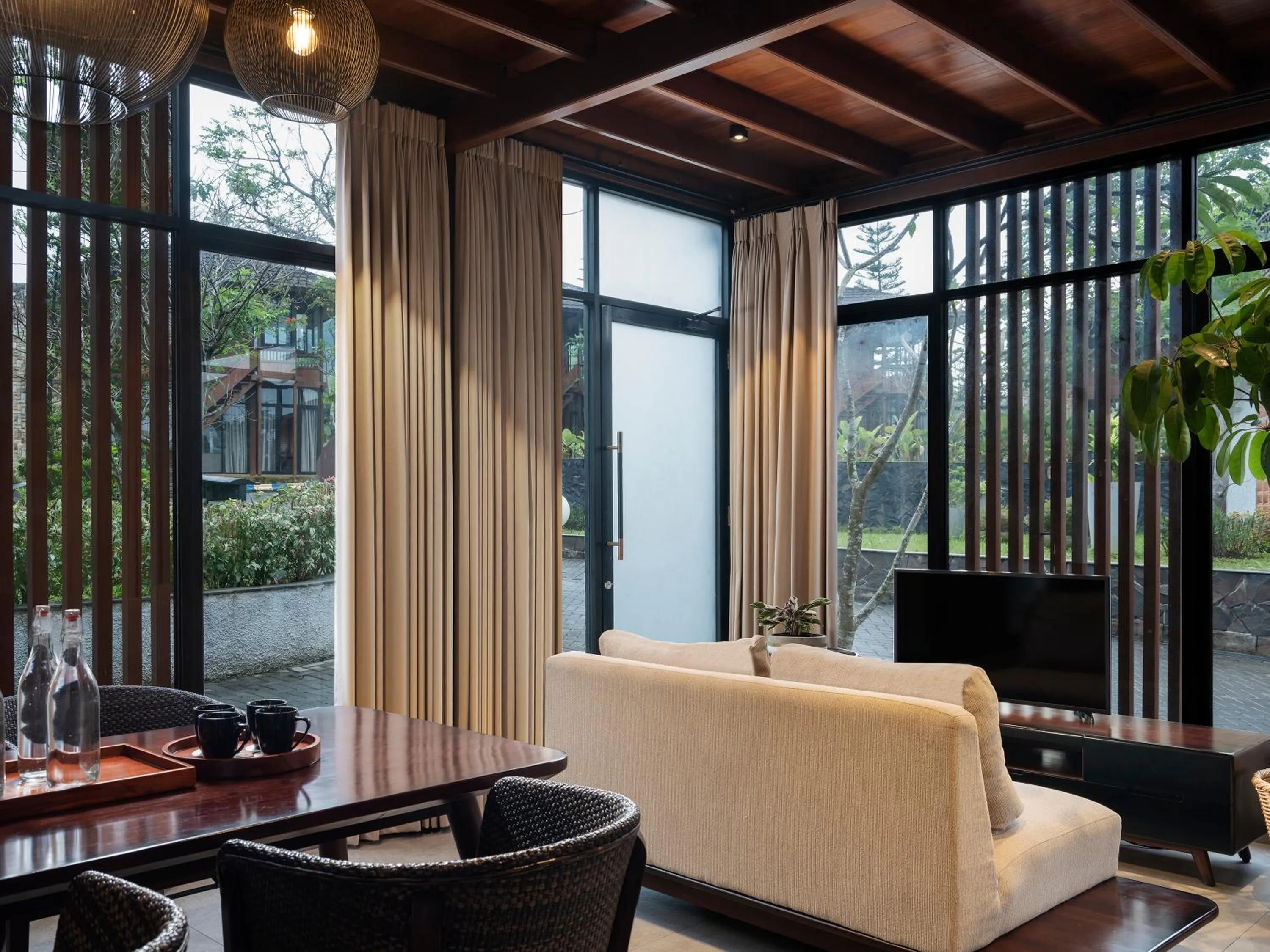 Living room in JSI Resort Megamendung