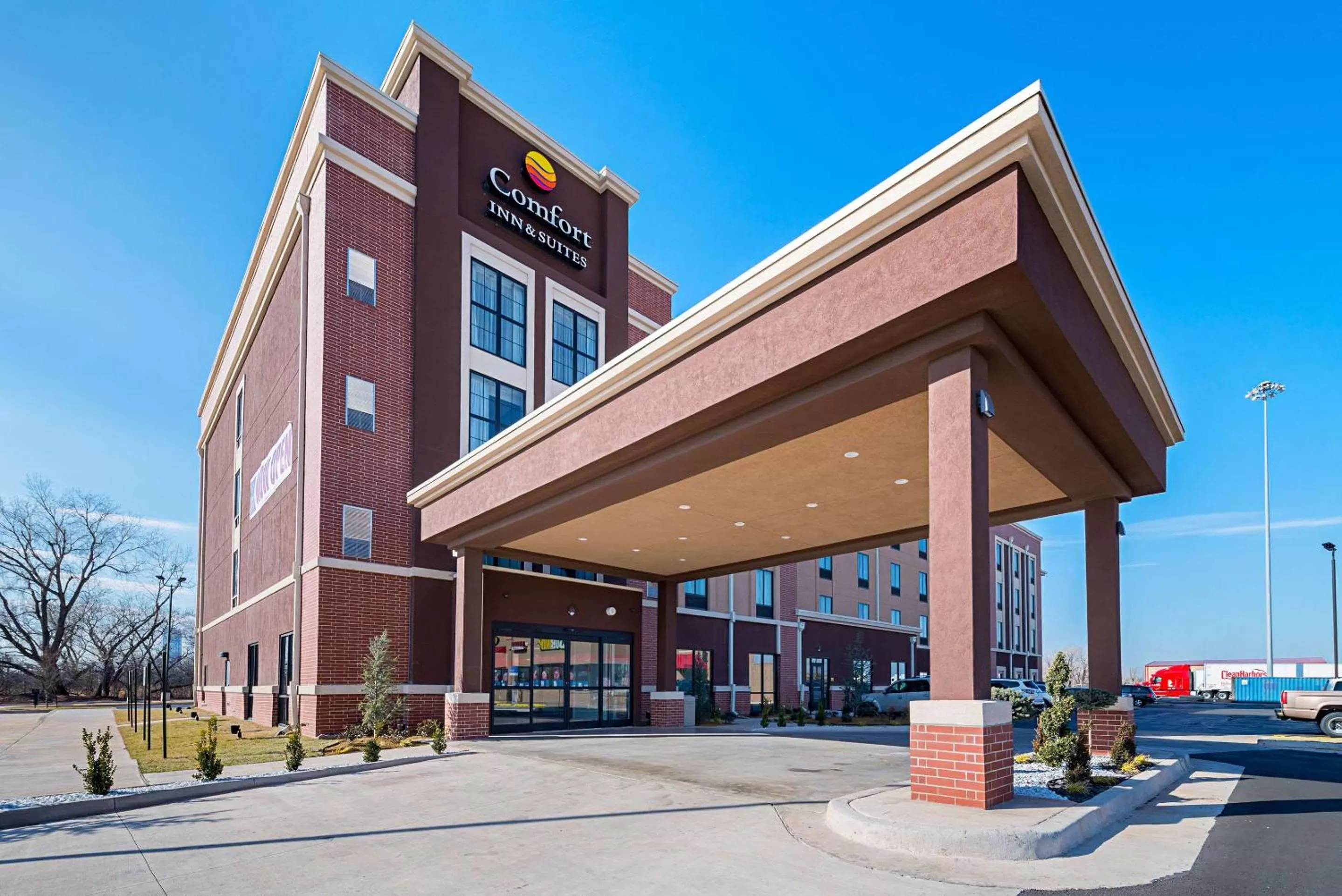 Property building in Comfort Inn & Suites Oklahoma City near Bricktown