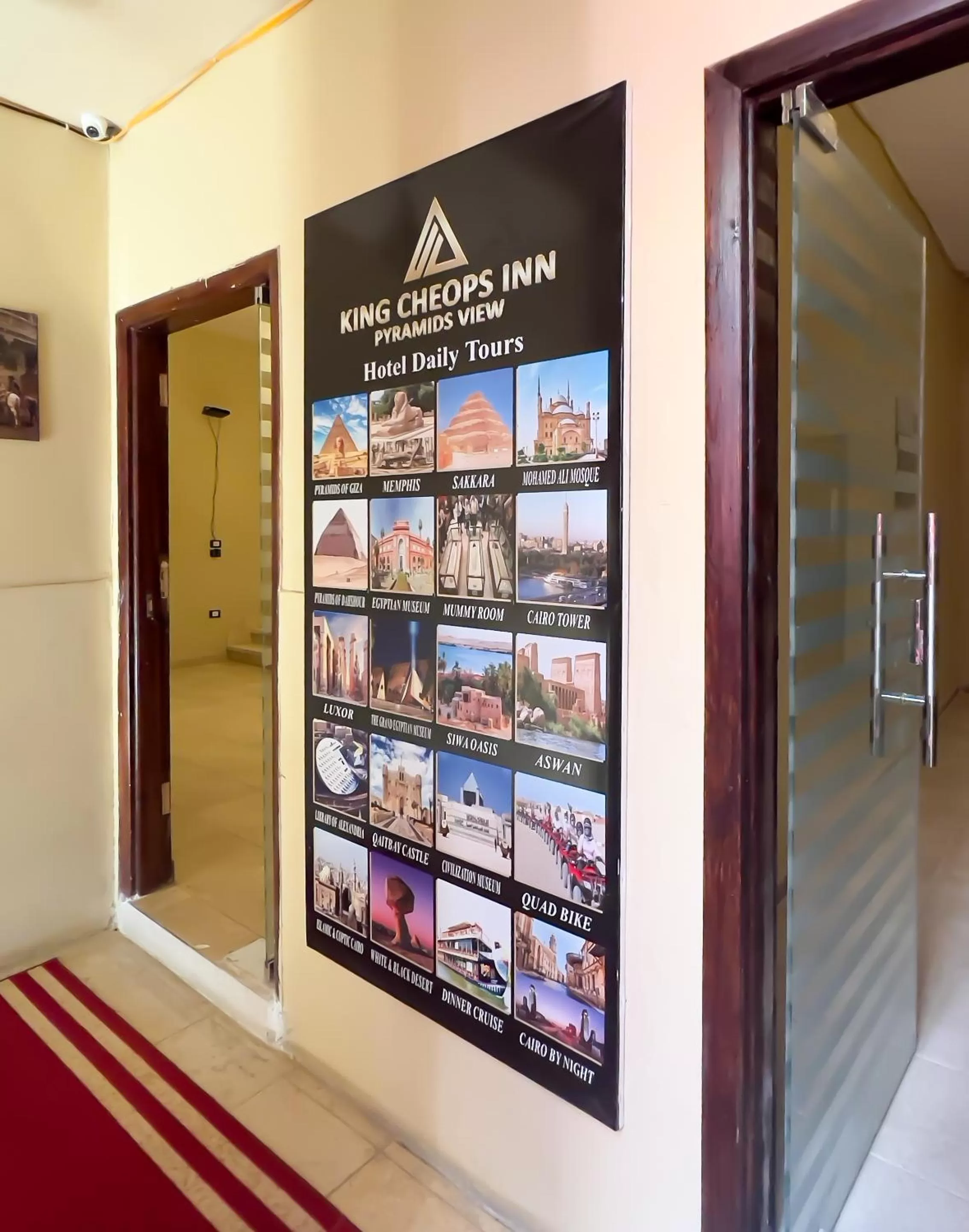 Property building in King Cheops Inn - Pyramid View