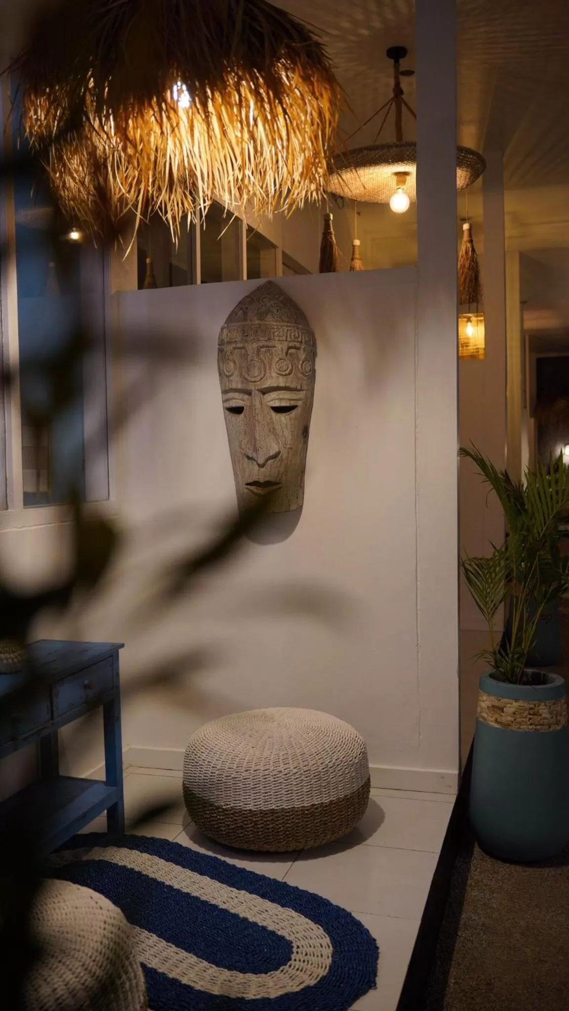 Decorative detail in The White Bay