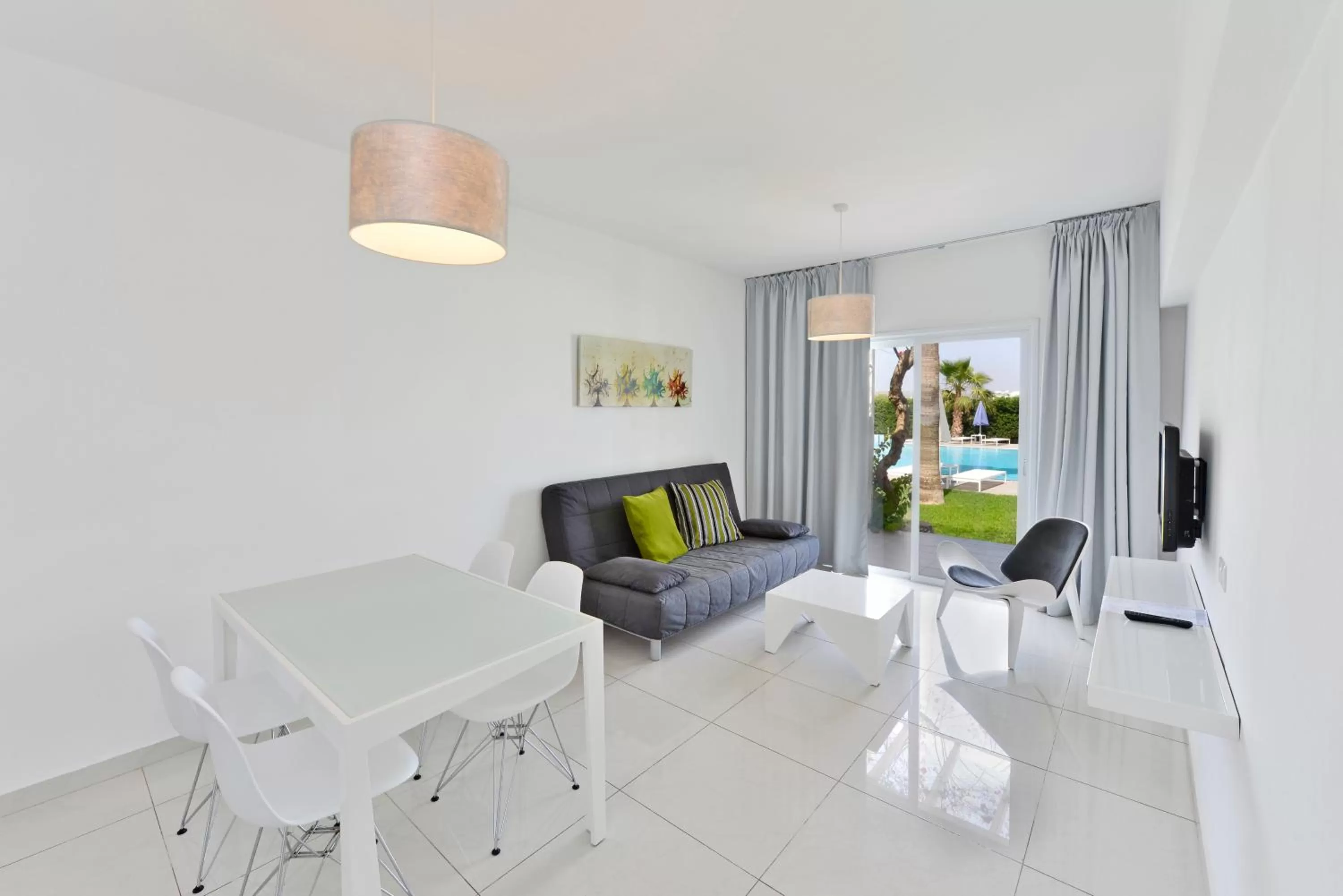 Living room in Mon Repos Hotel