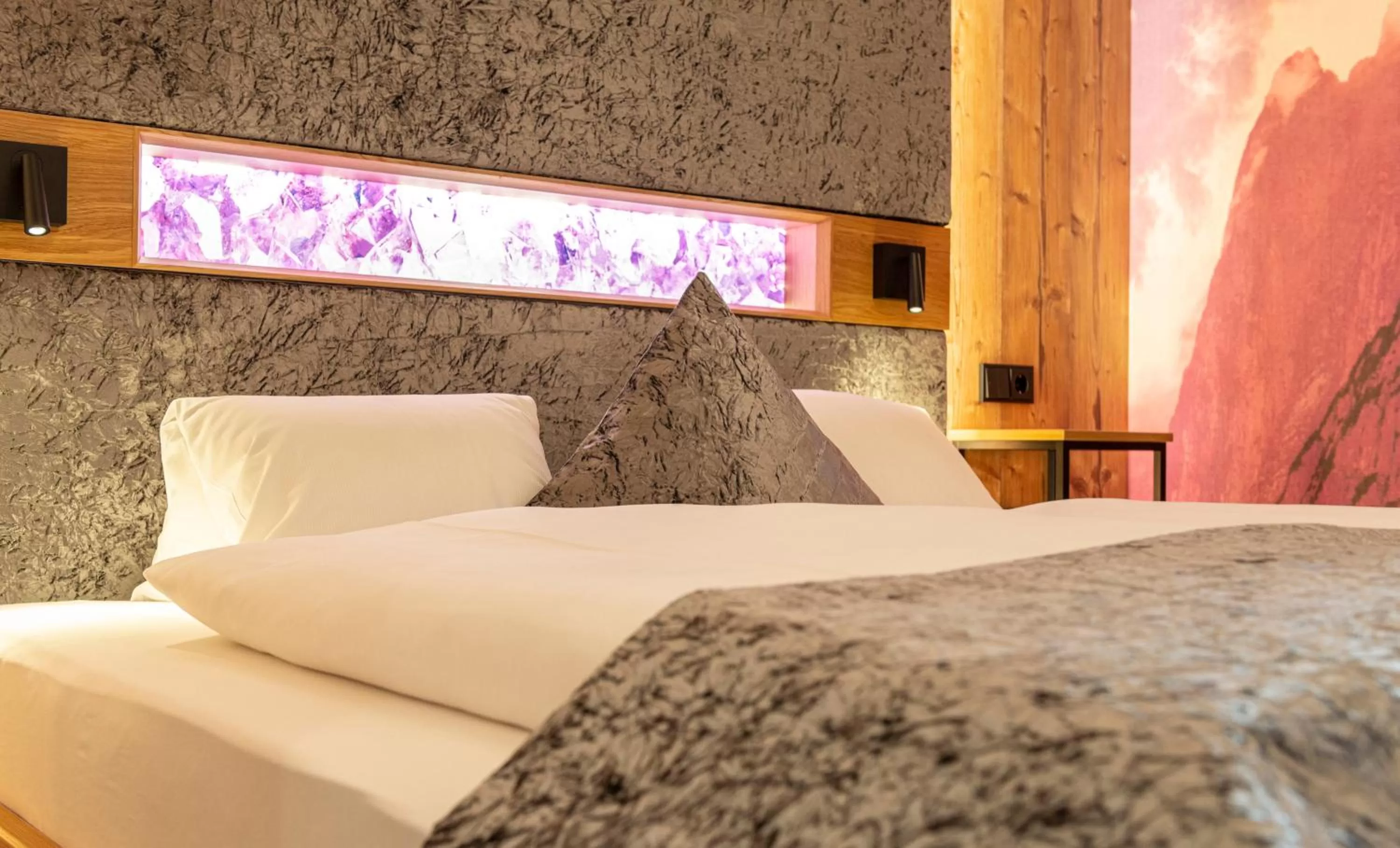 Bed in Hotel Sommerhof