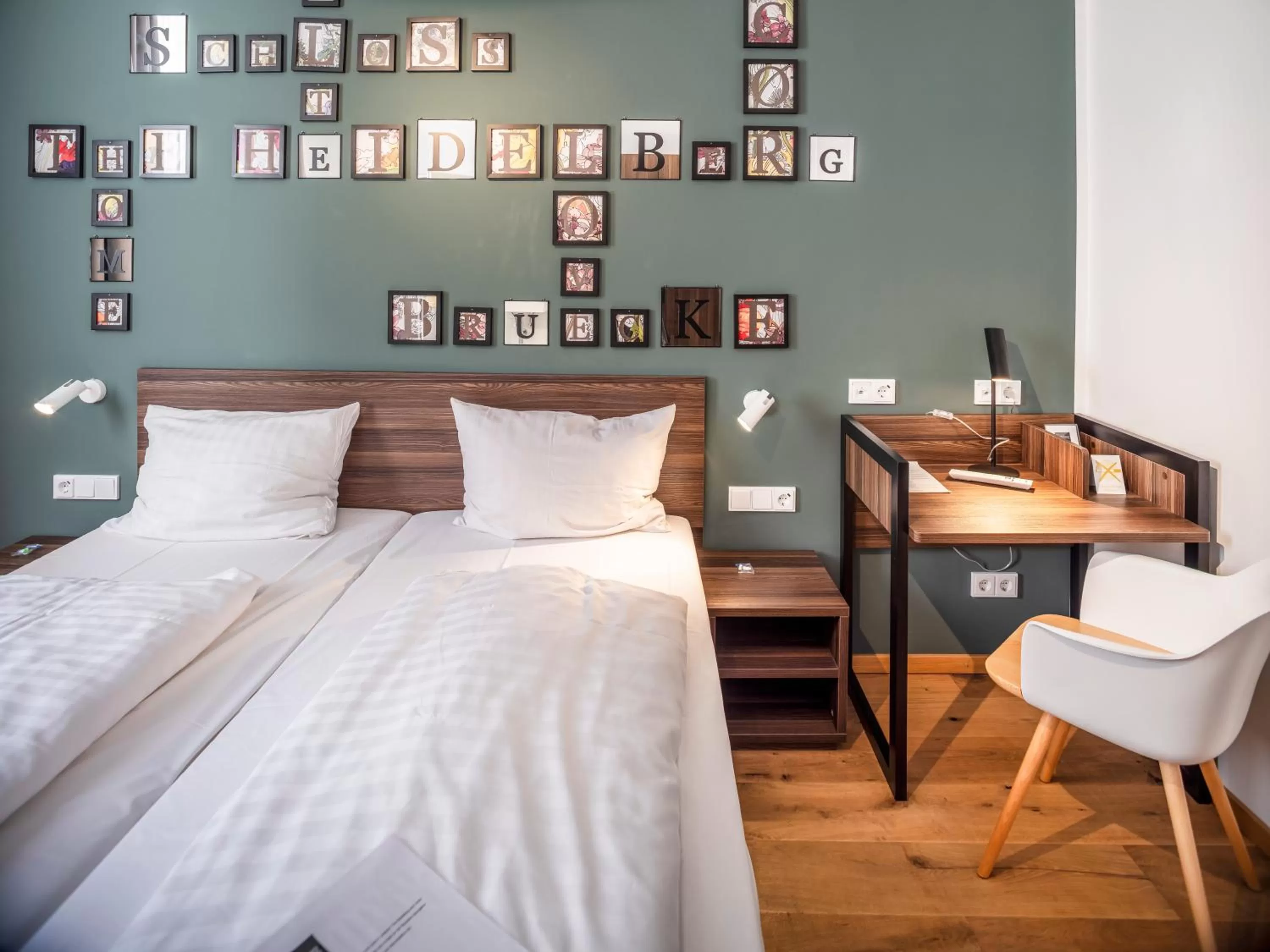 Bed in acor Boutique Hotel