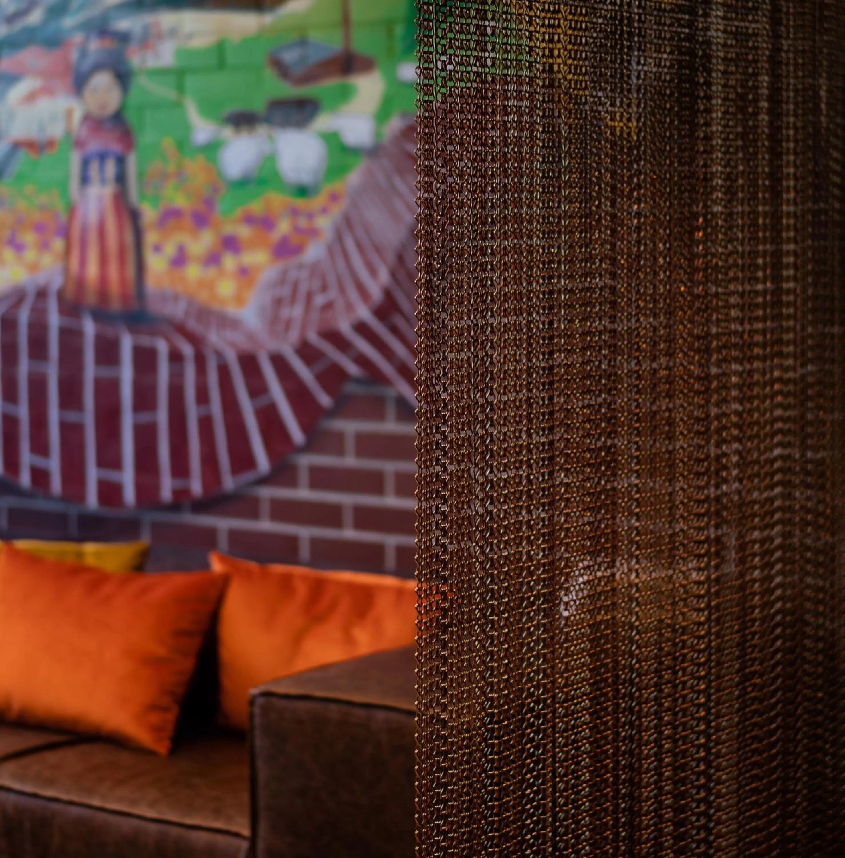 Decorative detail in gambino hotel WERKSVIERTEL