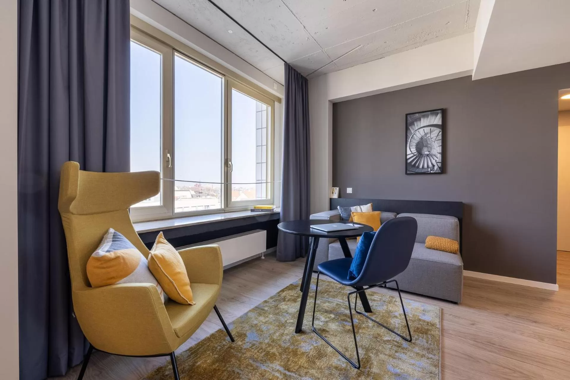 Seating Area in JOYN Cologne - Serviced Apartments