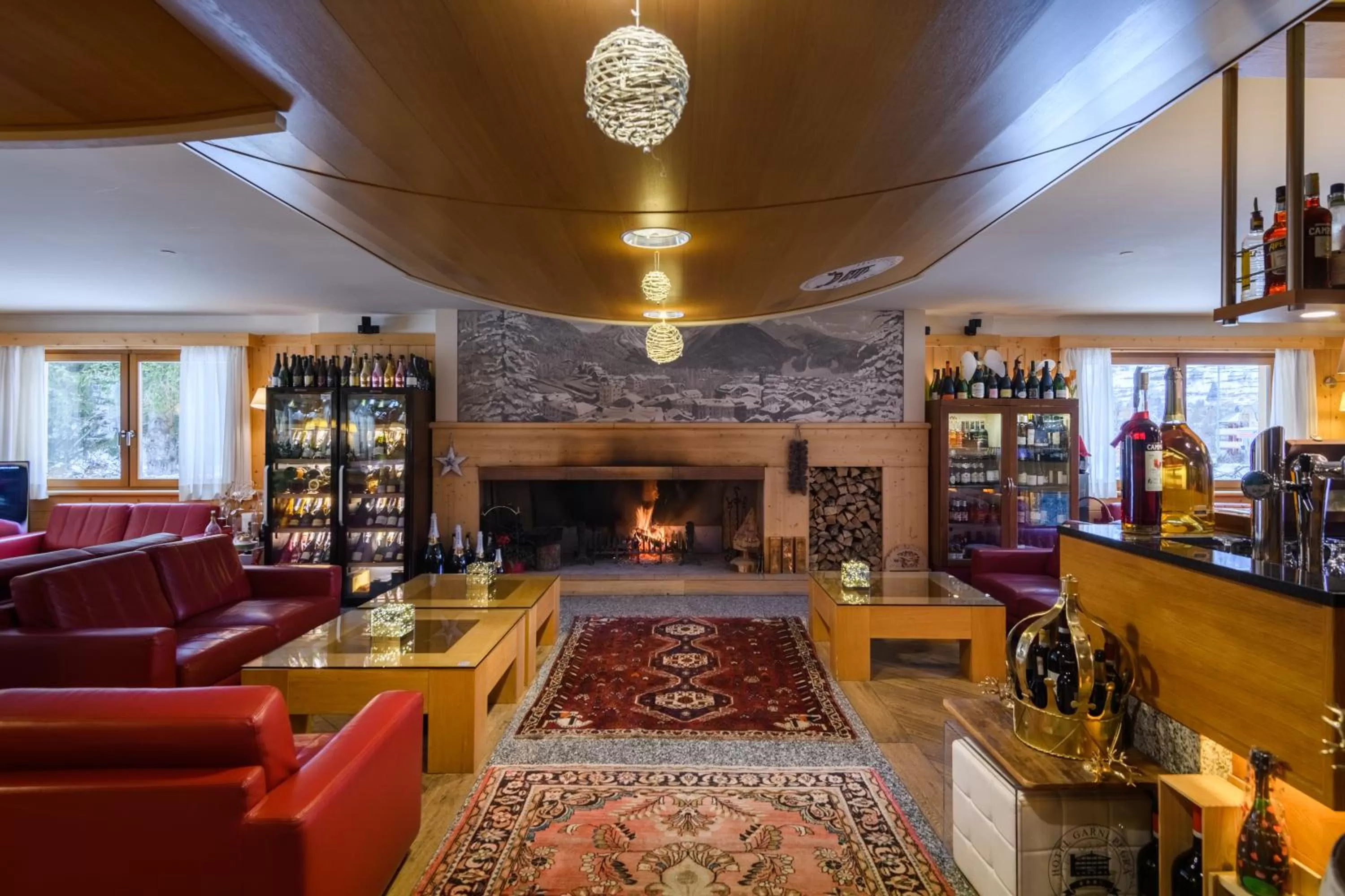 Lounge or bar in Hotel Garni Pegrà