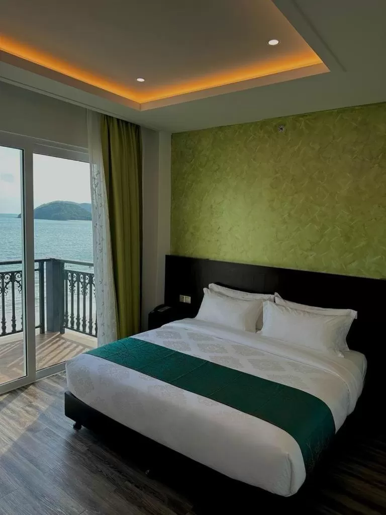 Bed in Malibest Resort