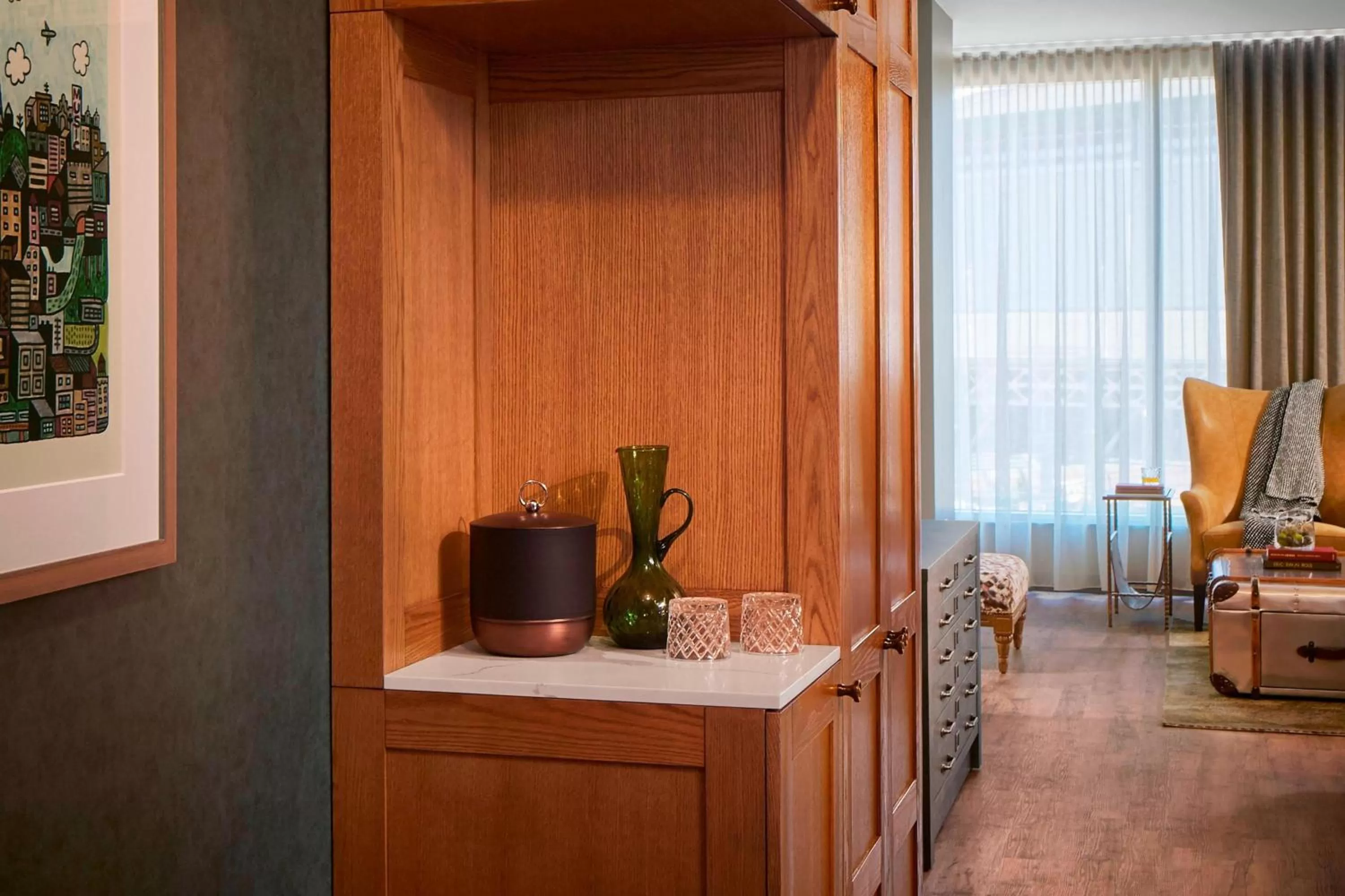 Photo of the whole room in Hotel Zachary, Chicago, a Tribute Portfolio Hotel