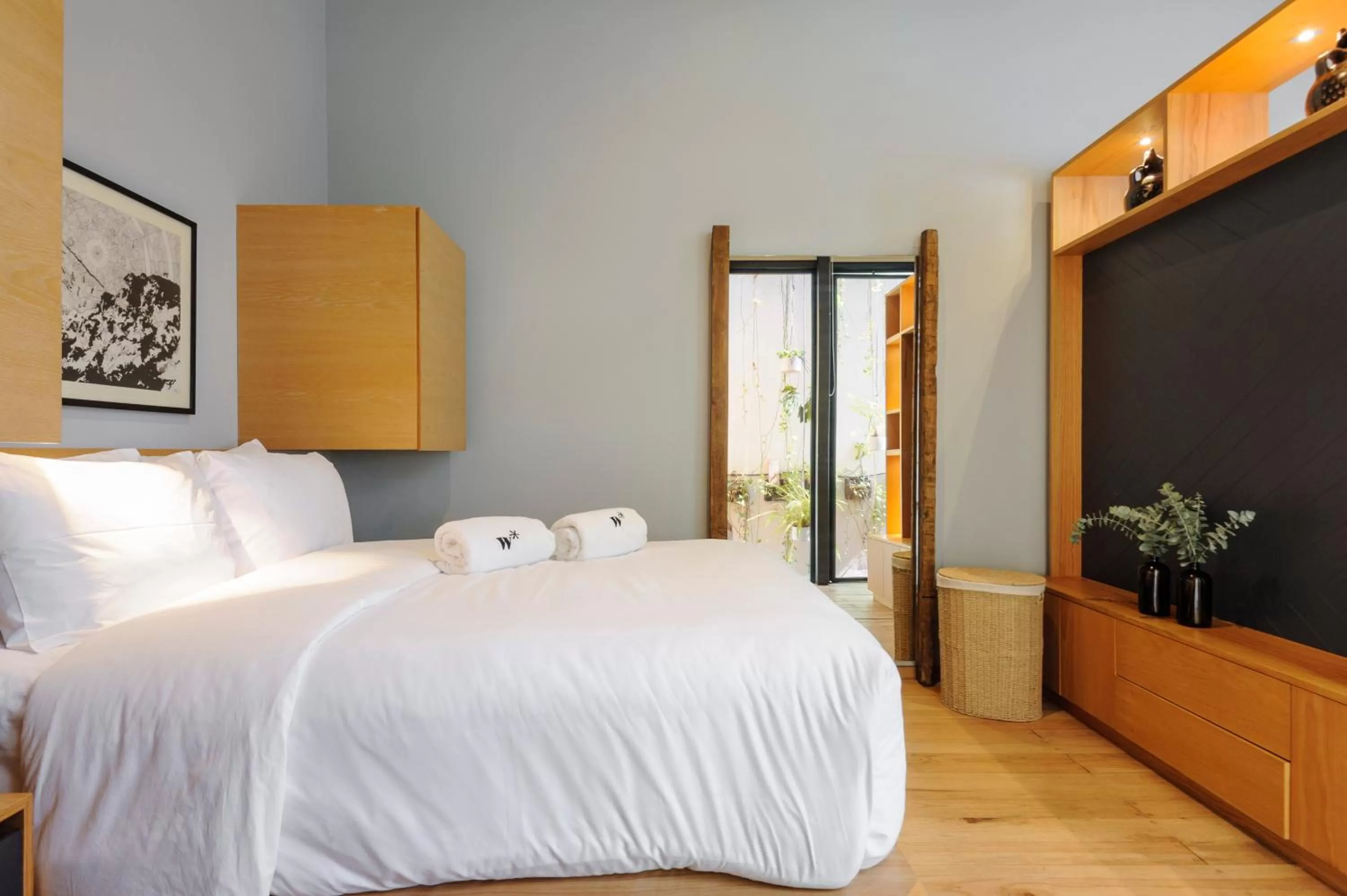 Bedroom, Bed in Casa Wynwood Roma Norte