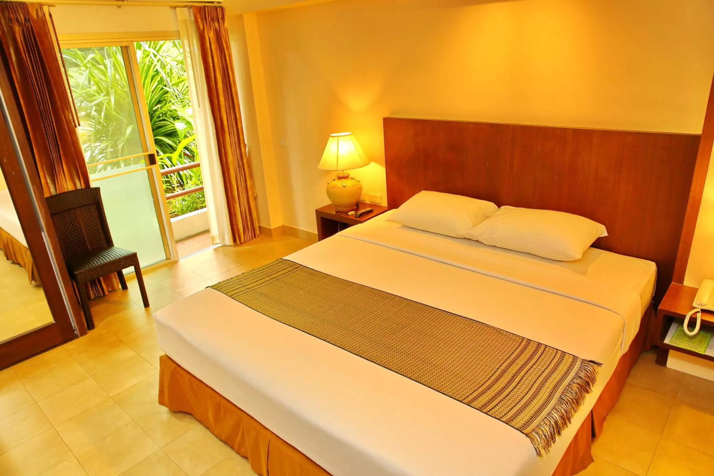 Bed in Diana Garden Resort - SHA Extra Plus