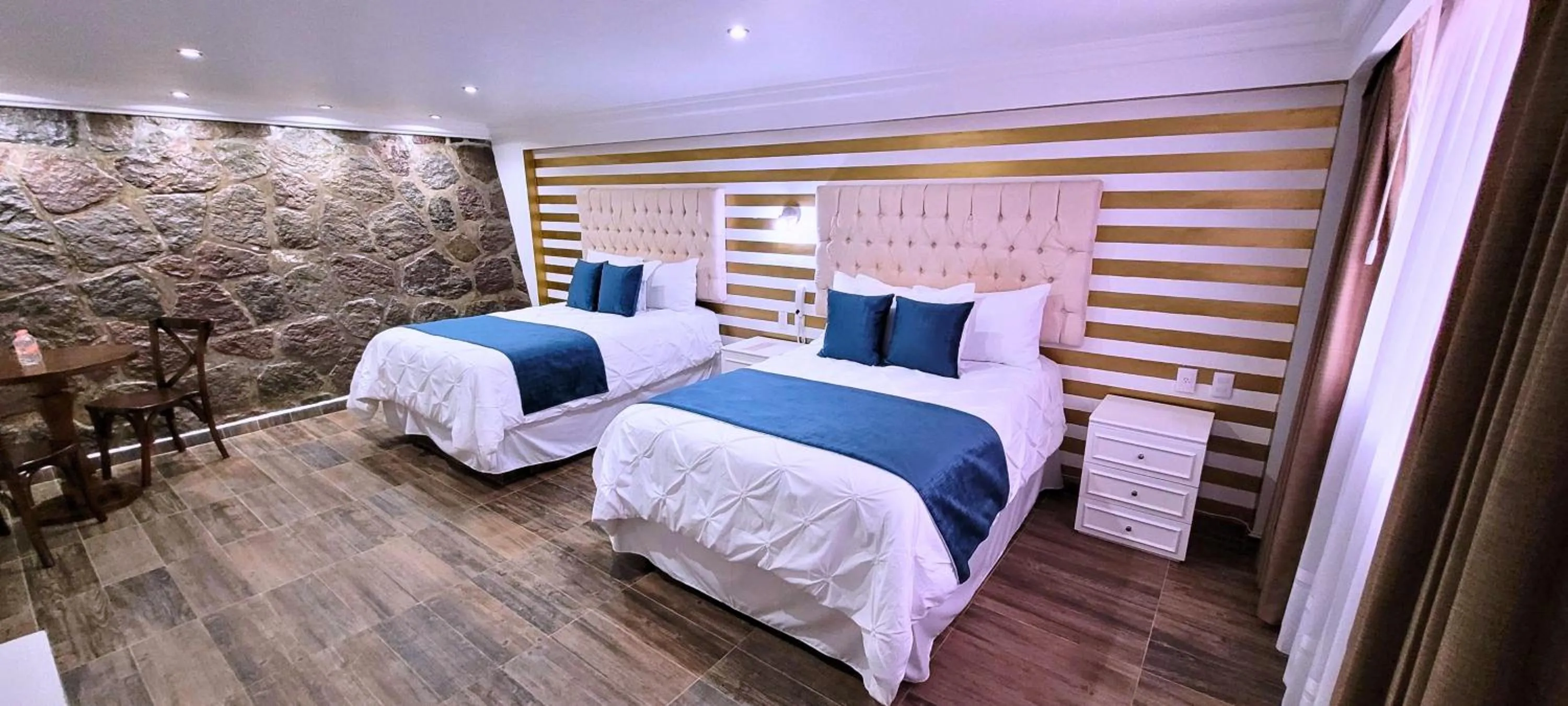 Bed in Hotel Tierras Blancas