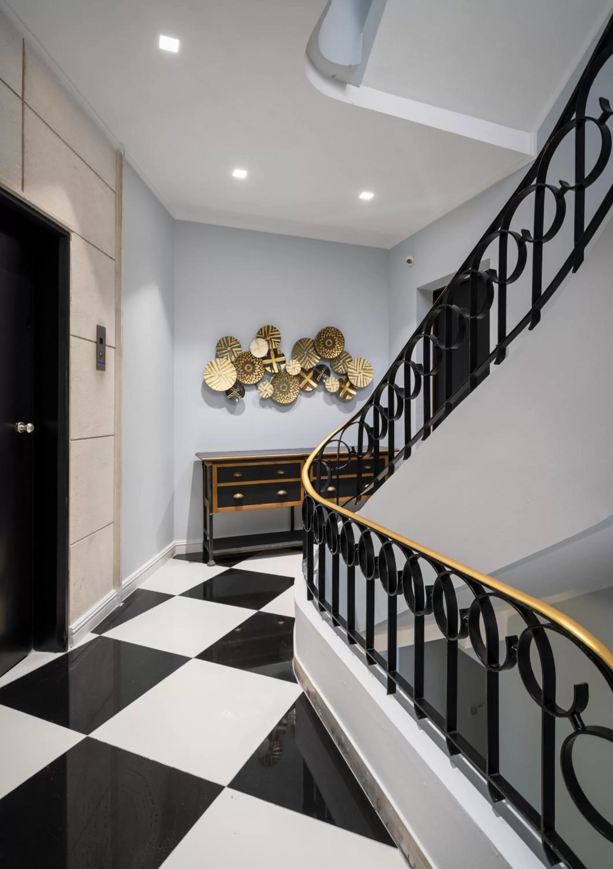 Lobby or reception in Evripidou Suites