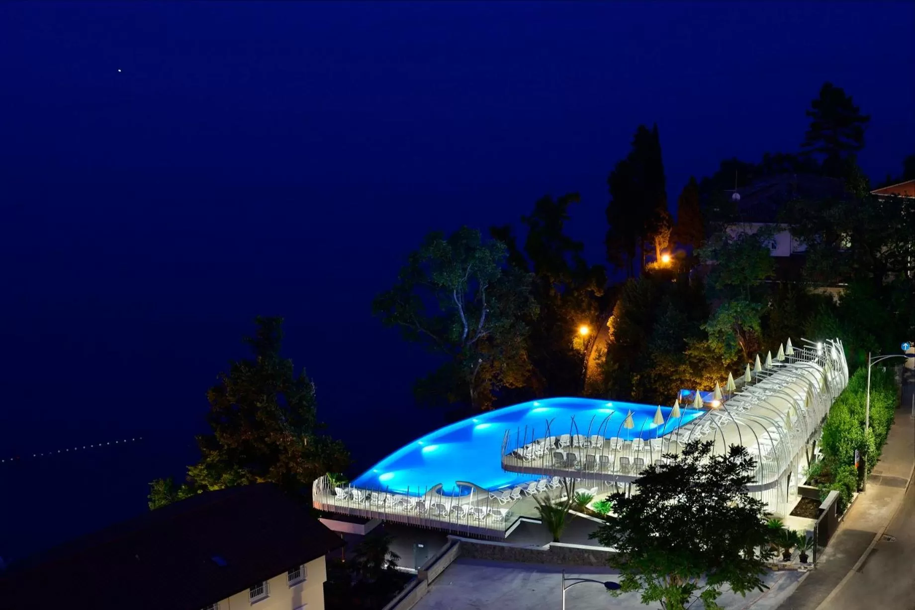 Swimming pool in Grand Hotel Adriatic II