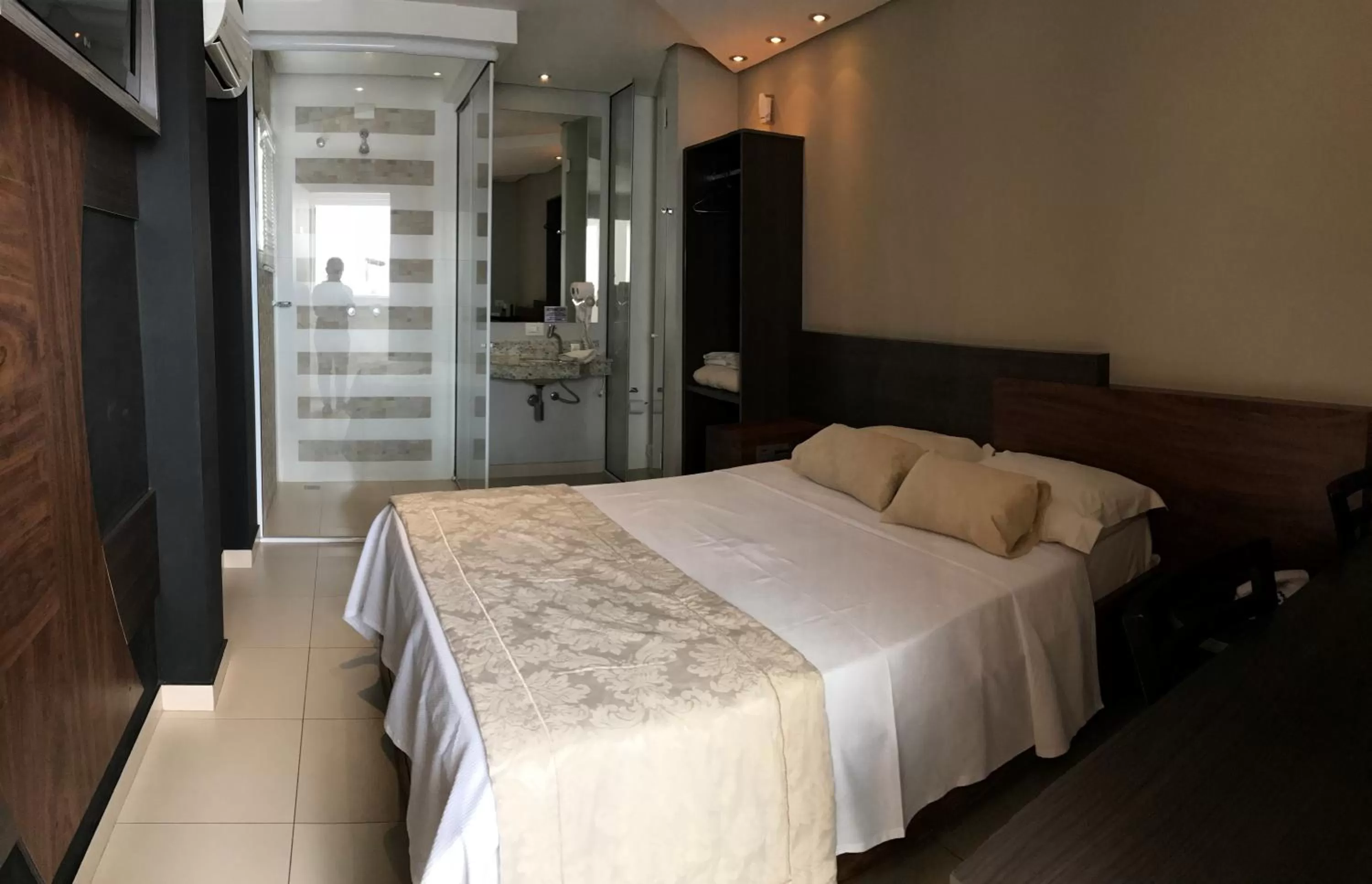 Photo of the whole room, Bed in Barueri Premiêr Hotel