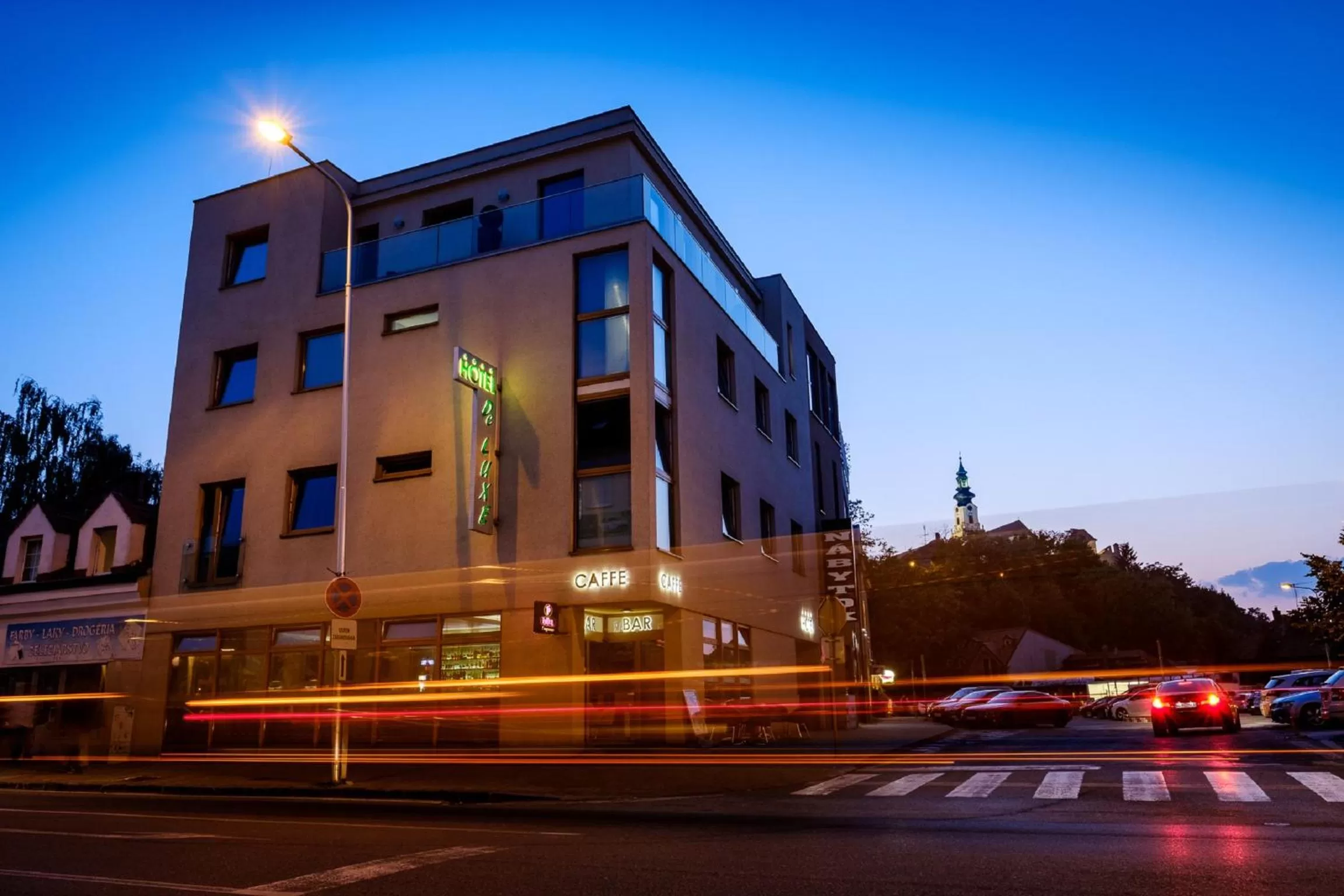 Facade/entrance in Hotel Deluxe with free Wellness and Fitness Centrum