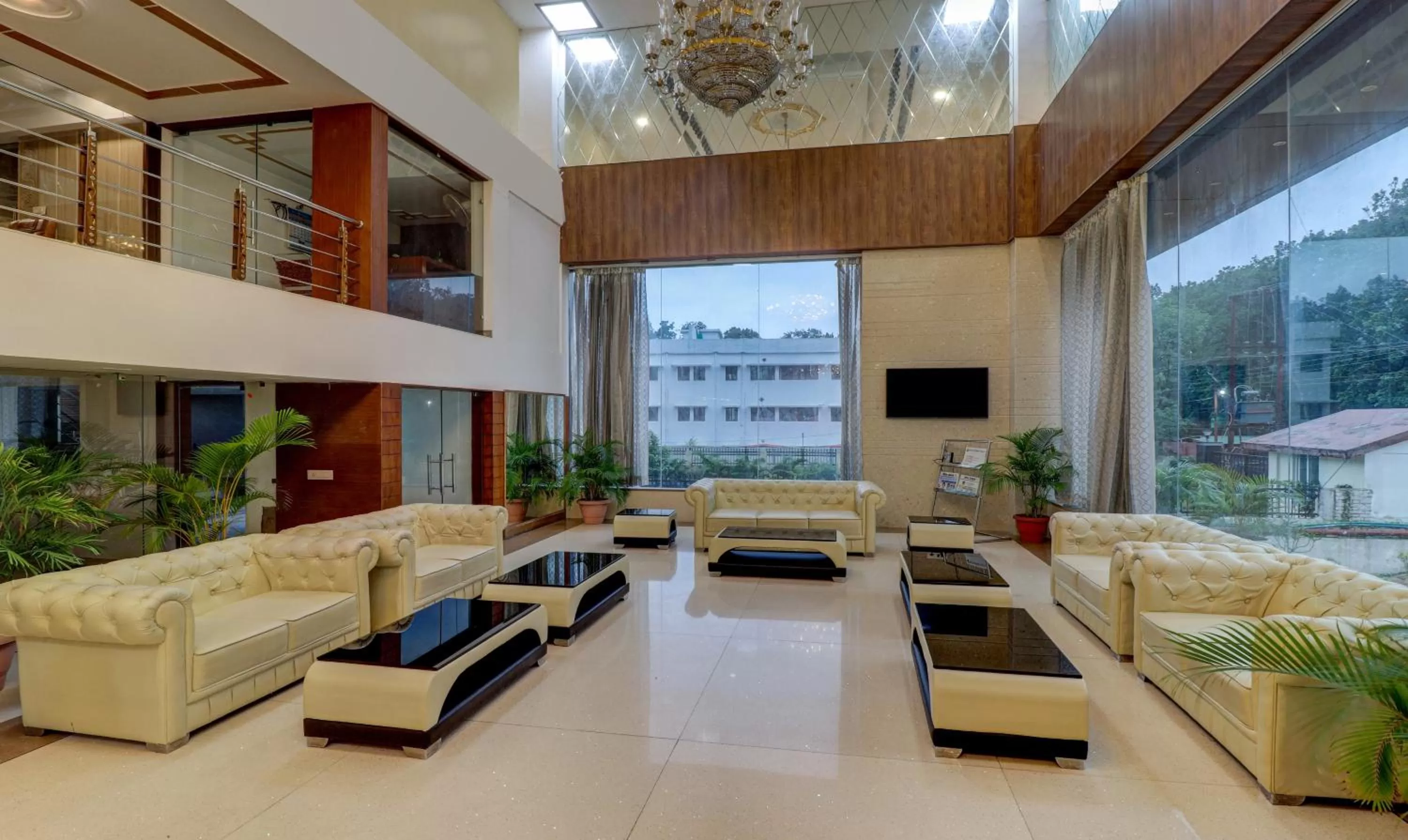 Seating area in Treebo Premium Pearl Avenue Banquets And Lawn