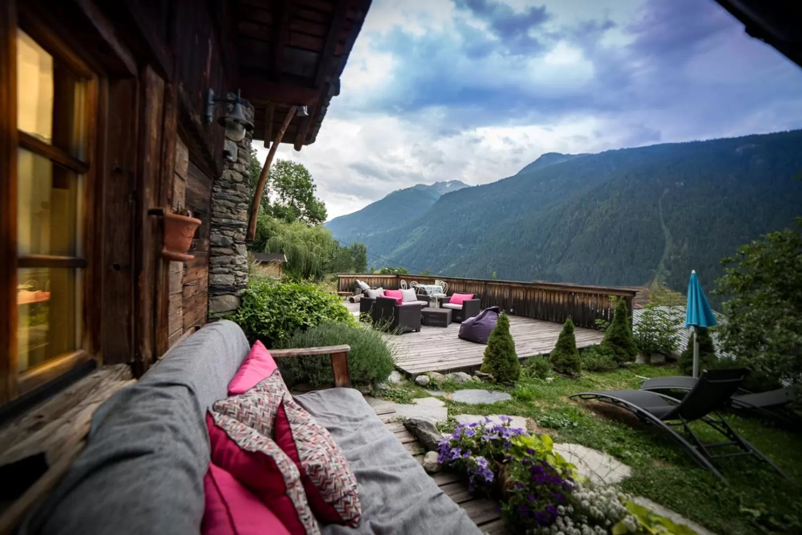 Mountain View in La Ferme d'Angele