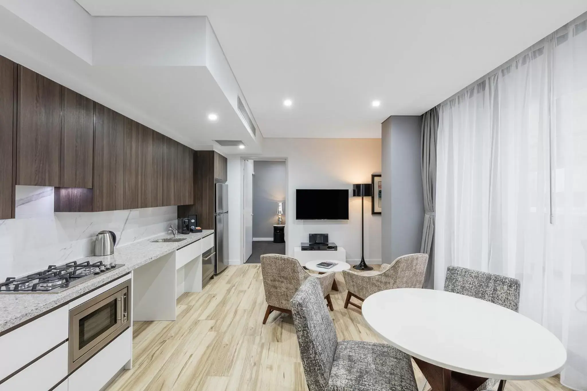 One Bedroom Accessible Suite in Meriton Suites Church Street, Parramatta One Bedroom Accessible Suite in Meriton Suites Church Street, Parramatta