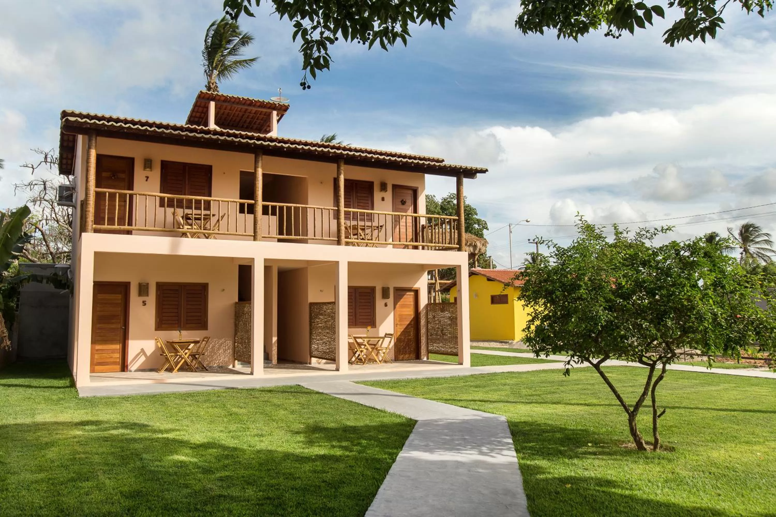 Property building in Pousada Pé na Areia Gostoso