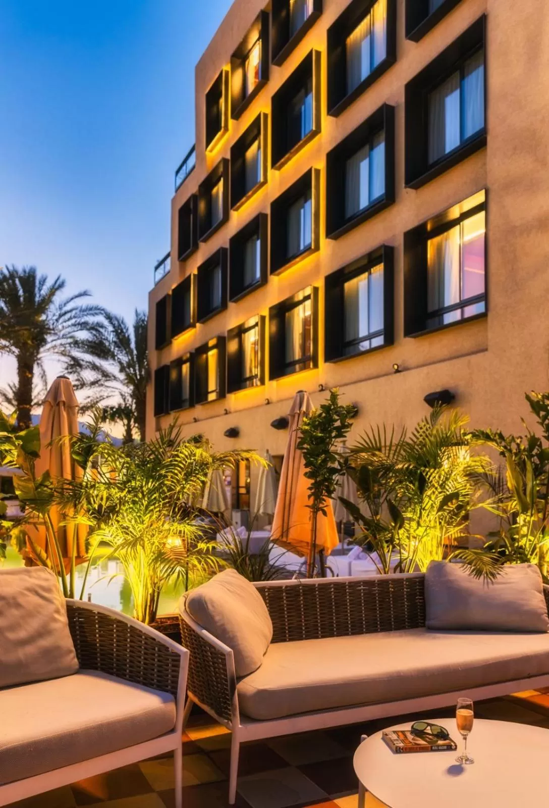 Garden in Adam Boutique Eilat by Adam Hotels