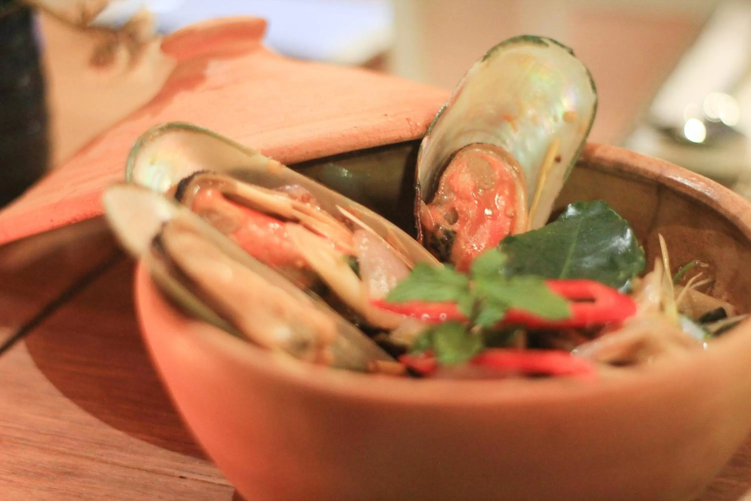 Food close-up in Cmor Nimman by Recall Hotels