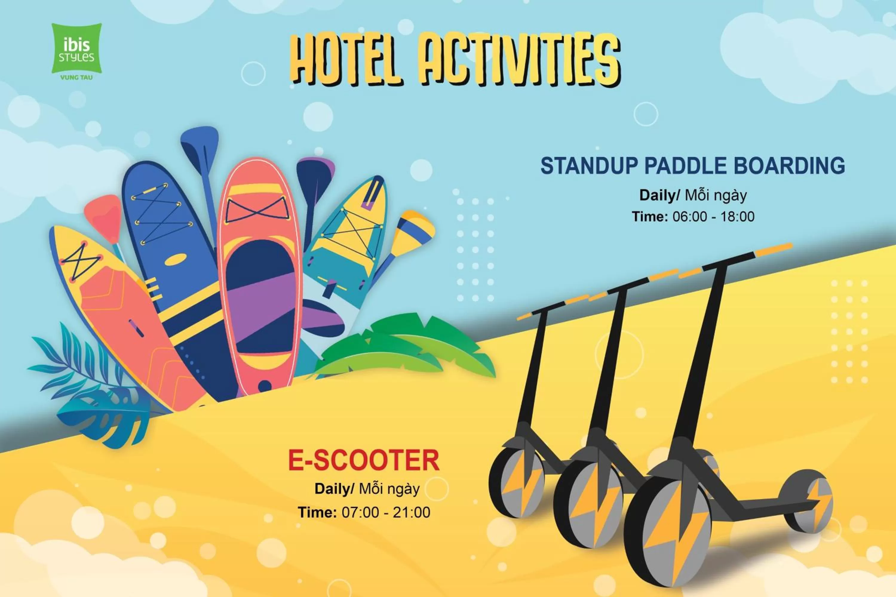 Activities in ibis Styles Vung Tau