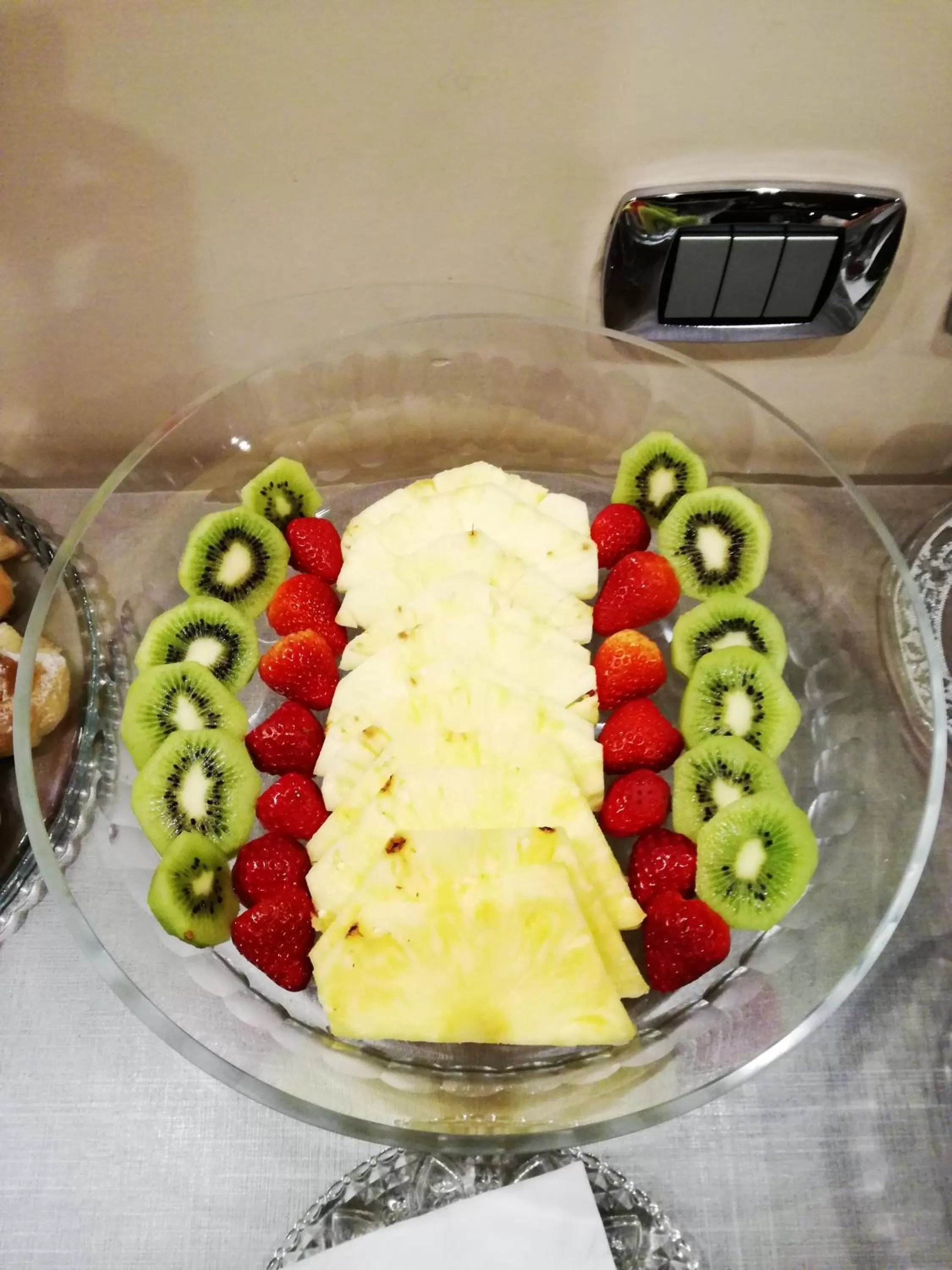 Food close-up in Quirinale Luxury Rooms