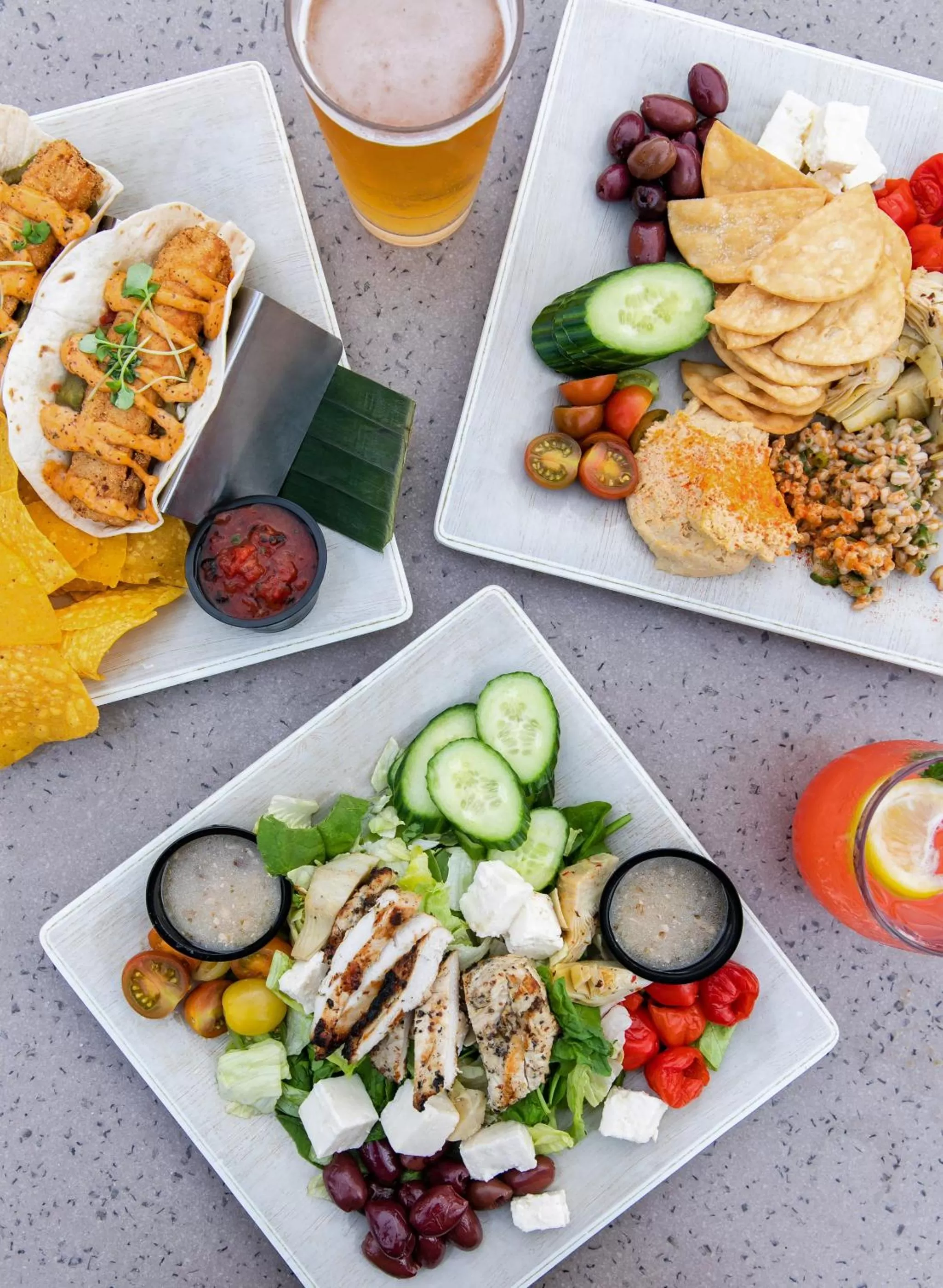 Food in The Vendue, Downtown Art Hotel