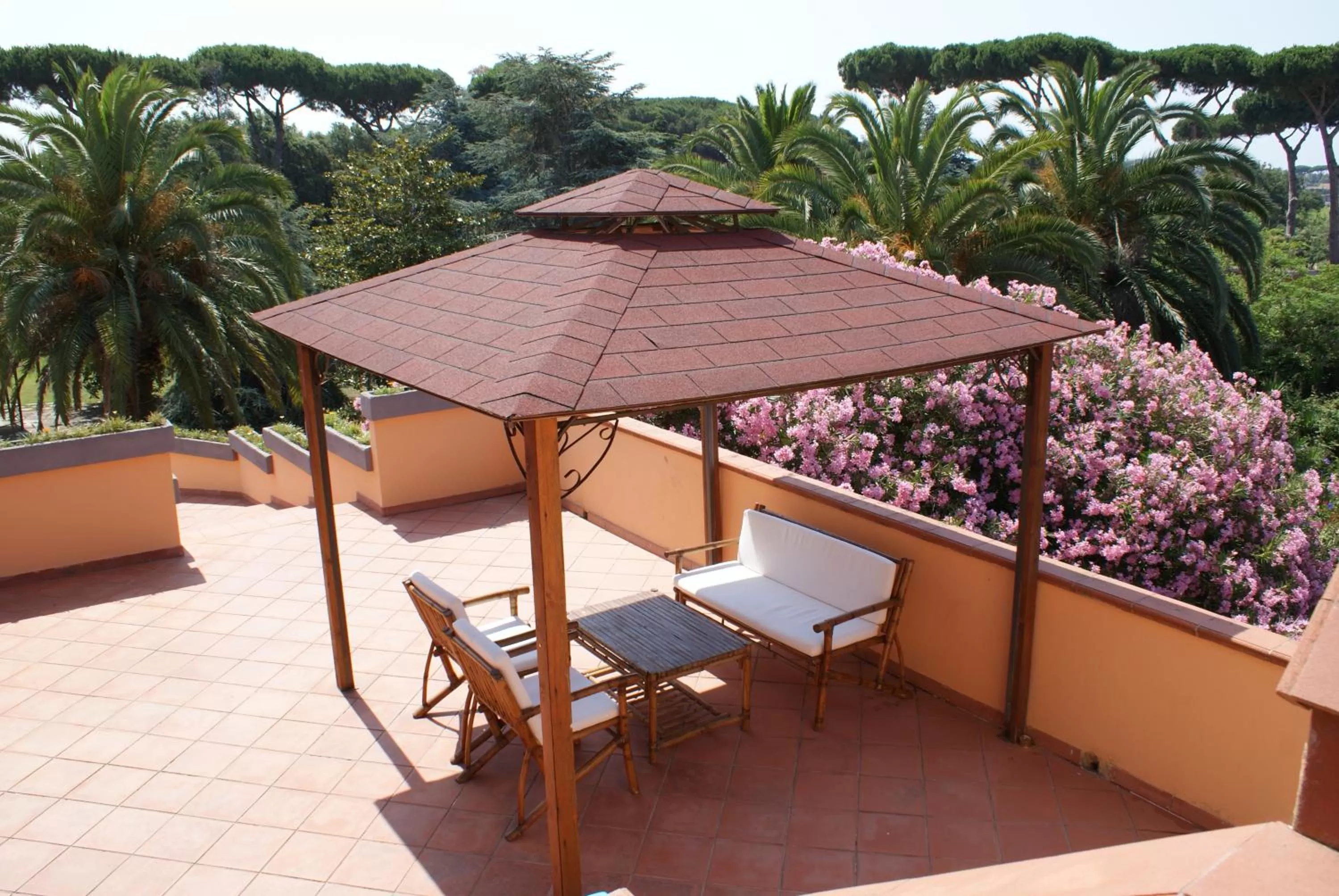 Patio in Hotel Parco Dei Principi