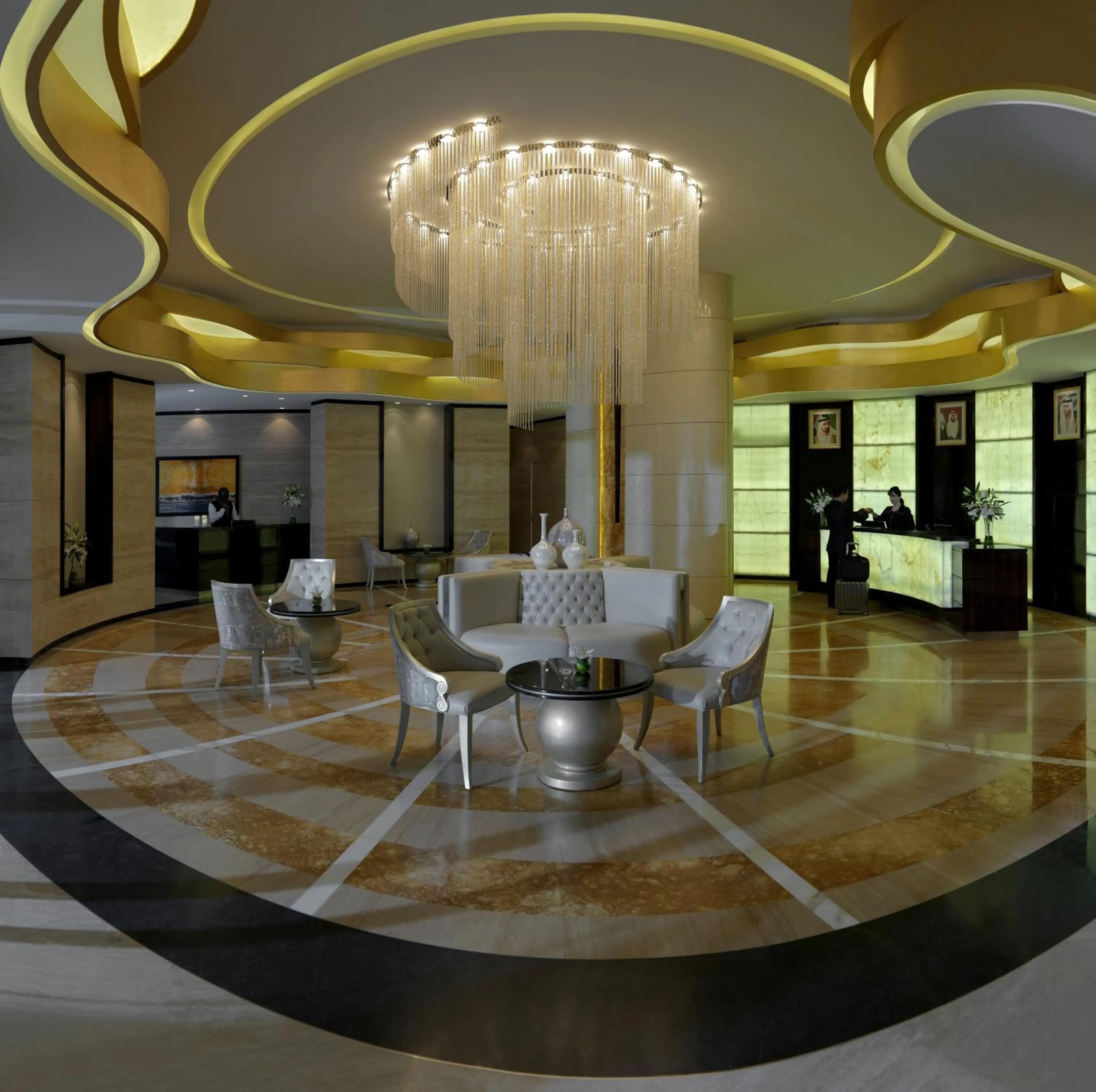 Lobby or reception in DAMAC Maison Cour Jardin