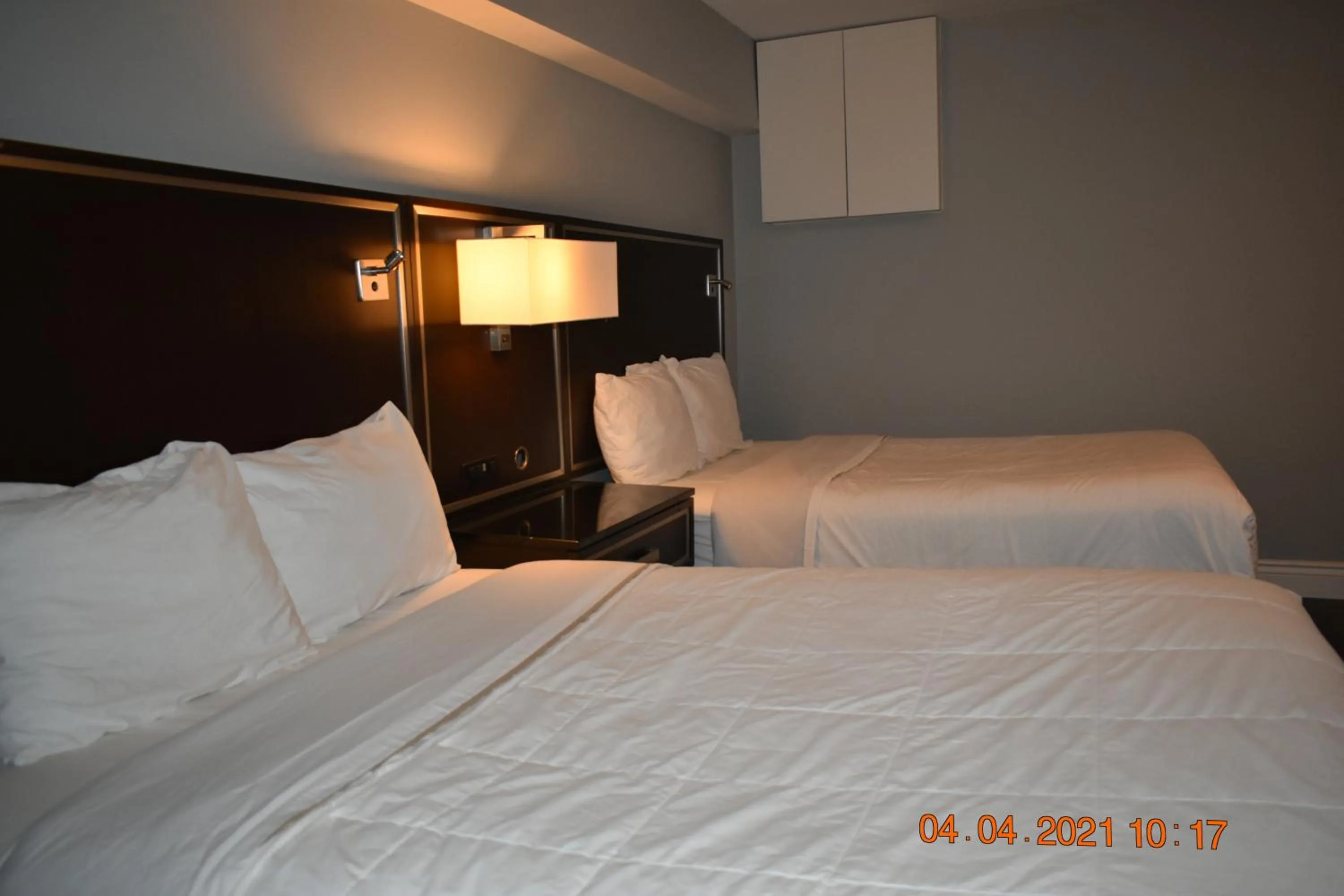 Bed in Time Travellers Motel